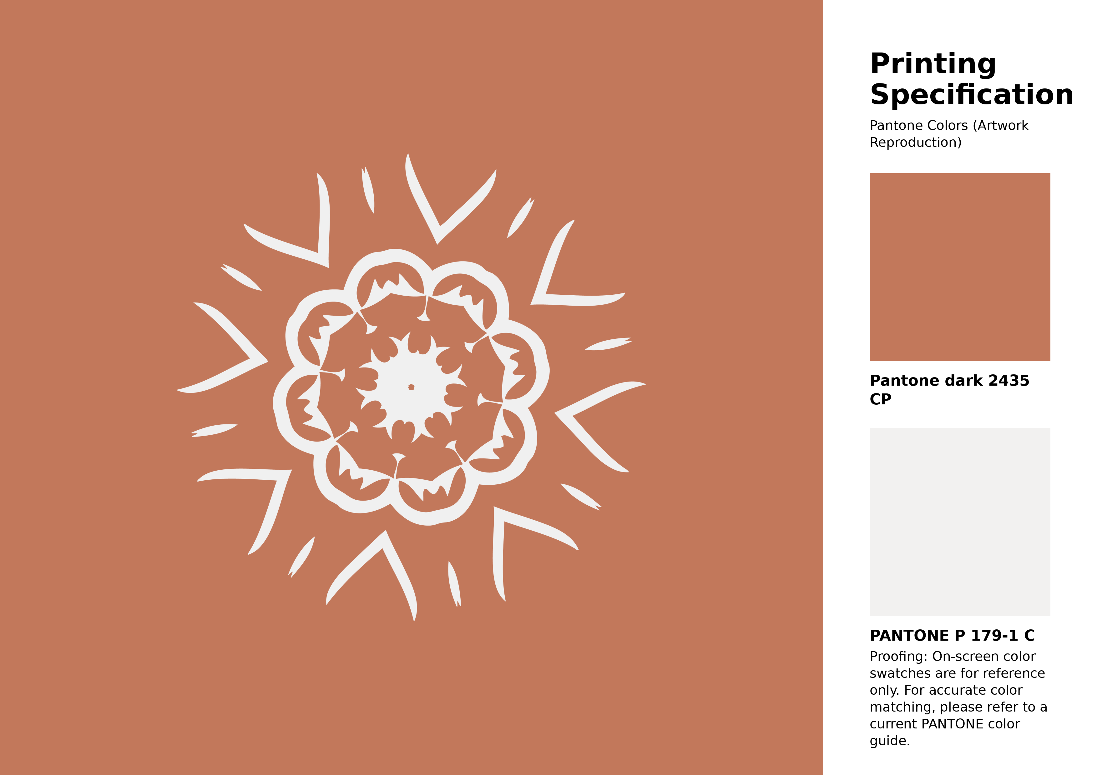 High-quality artwork and graphic illustration using Pantone 2435 CP Color | Hex color Code #c2785b. A fantastic creative resource for designers and artists. #artwork #illustration #graphicart #c2785b