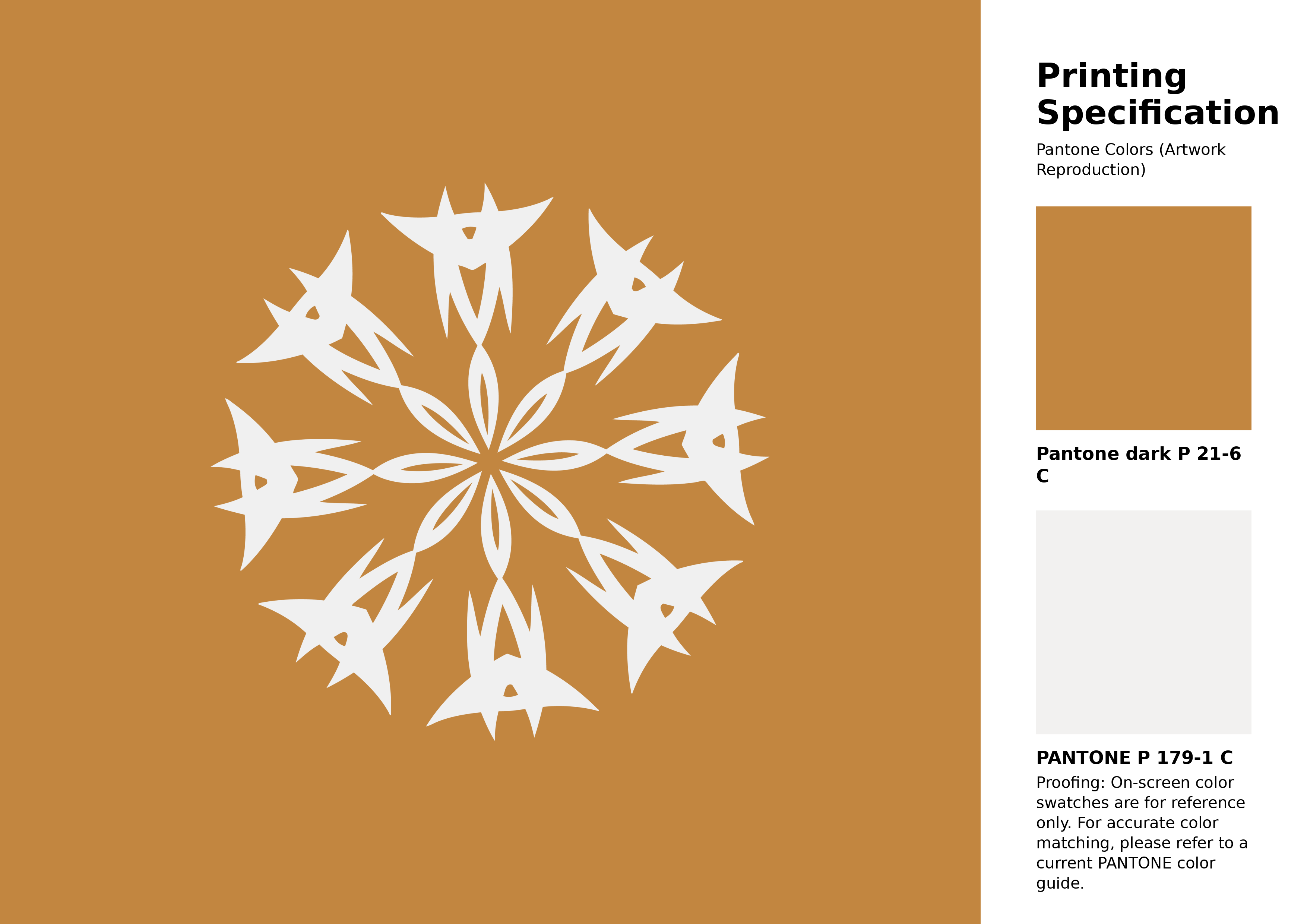 High-quality artwork and graphic illustration using Pantone P 21-6 C Color | Hex color Code #c28640. A fantastic creative resource for designers and artists. #artwork #illustration #graphicart #c28640
