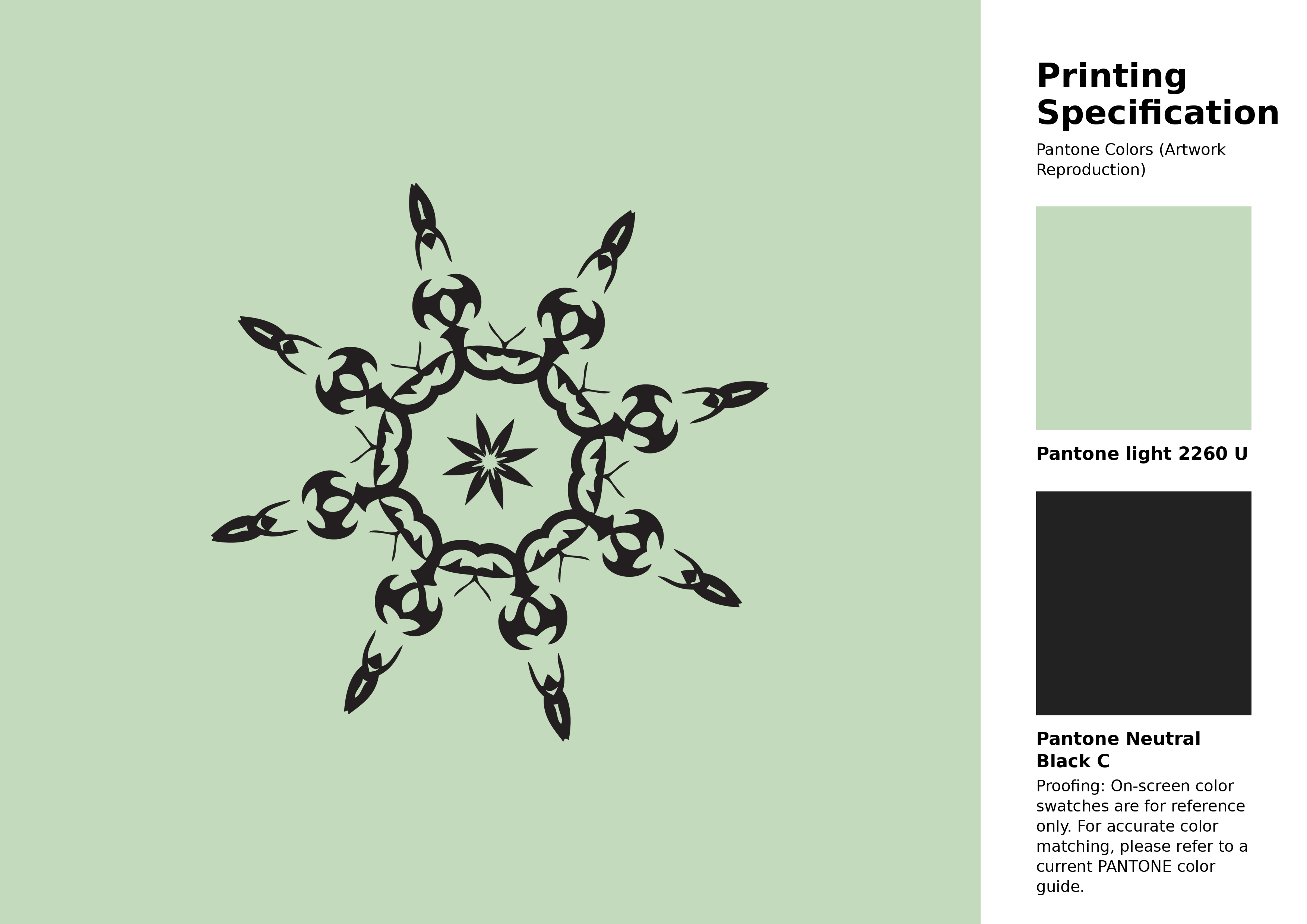 High-quality artwork and graphic illustration using Pantone 2260 U Color | Hex color Code #c3dbbc. A fantastic creative resource for designers and artists. #artwork #illustration #graphicart #c3dbbc