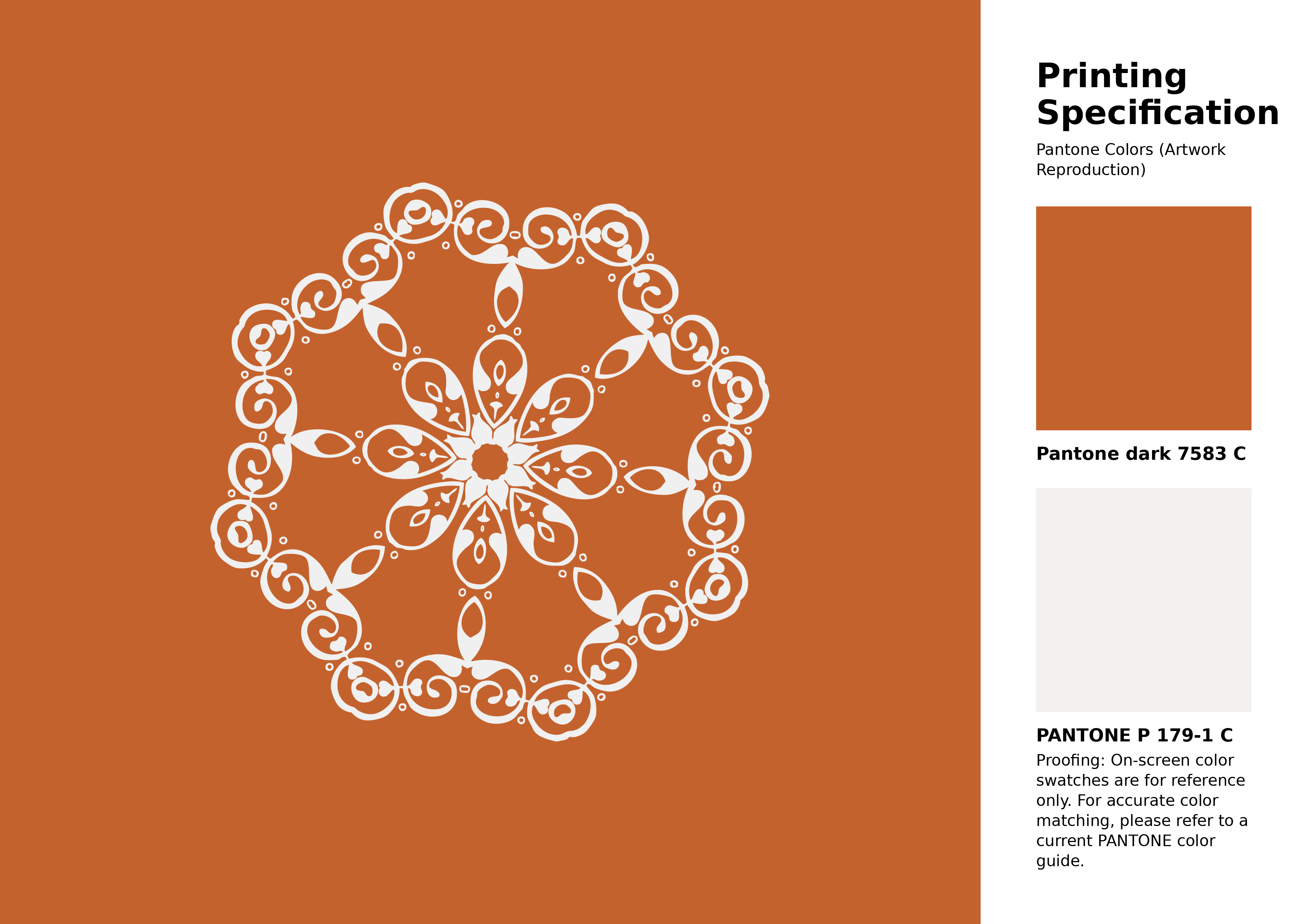 High-quality artwork and graphic illustration using Pantone 7583 C Color | Hex color Code #c4622d. A fantastic creative resource for designers and artists. #artwork #illustration #graphicart #c4622d
