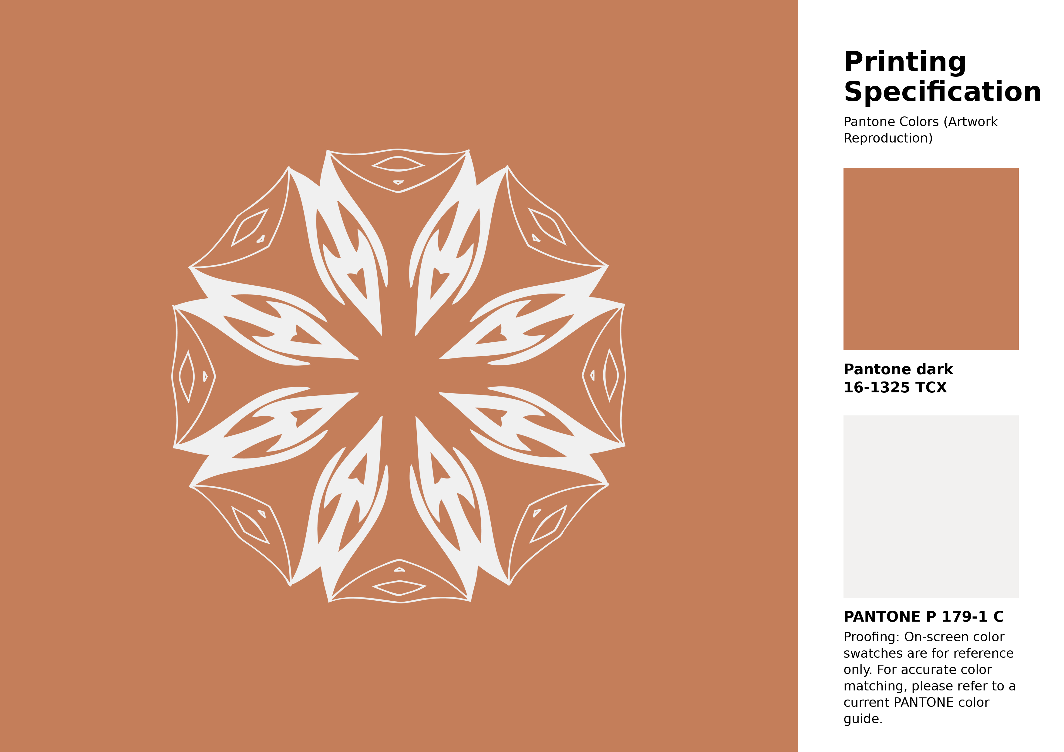 High-quality artwork and graphic illustration using Pantone 16-1325 Tcx Copper Color | Hex color Code #c47e5a. A fantastic creative resource for designers and artists. #artwork #illustration #graphicart #c47e5a