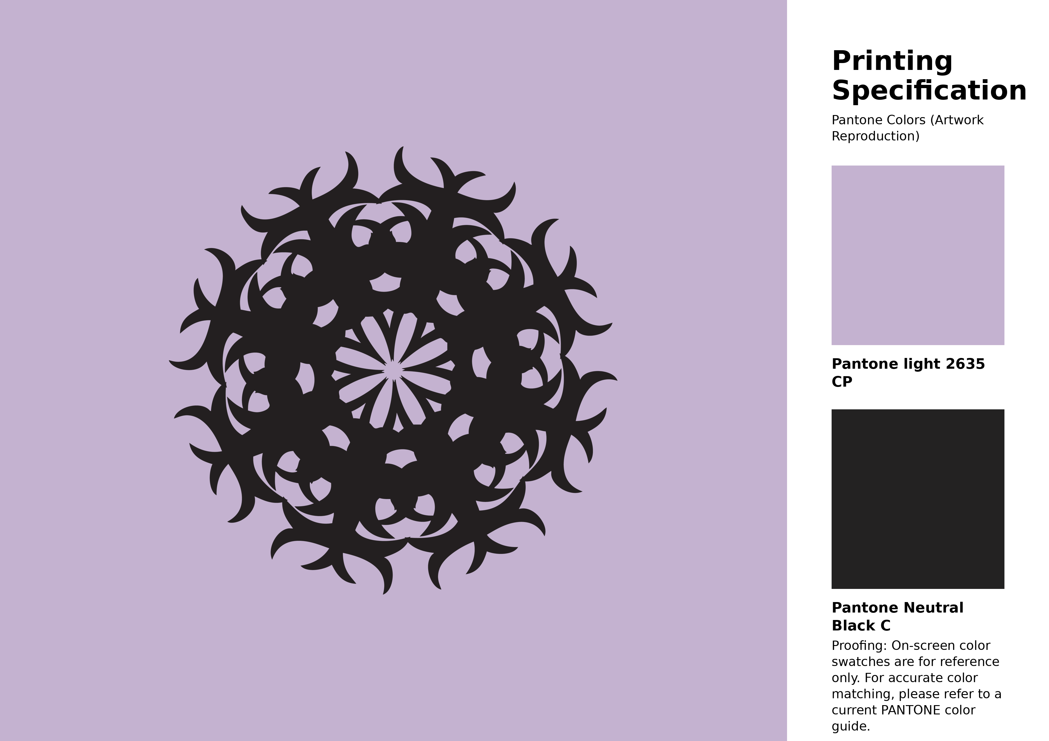 High-quality artwork and graphic illustration using Pantone 2635 CP Color | Hex color Code #c4b2d0. A fantastic creative resource for designers and artists. #artwork #illustration #graphicart #c4b2d0