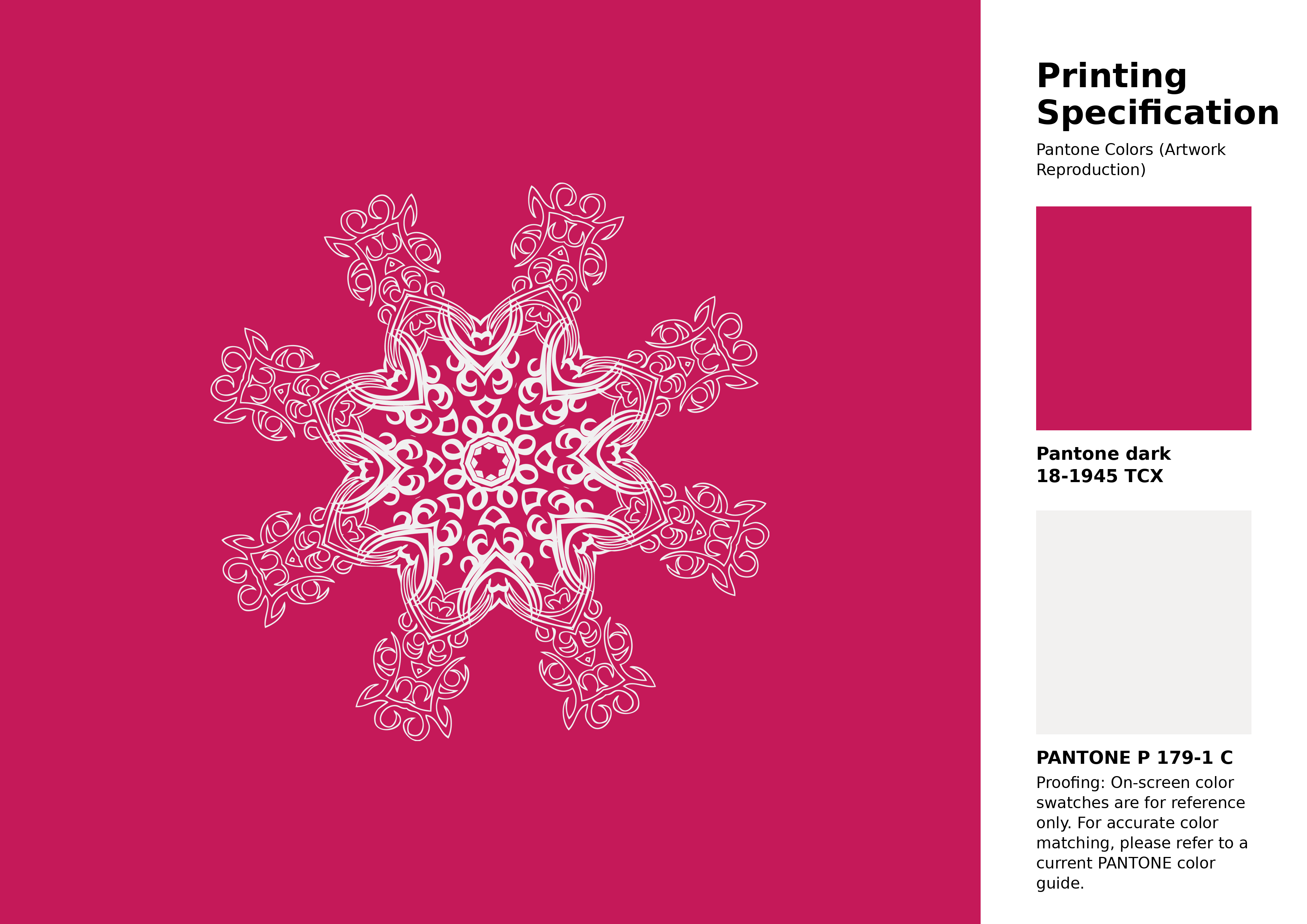 Hex Color #c51959 | Printing Match PANTONE 18-1945 TCX | Color ...