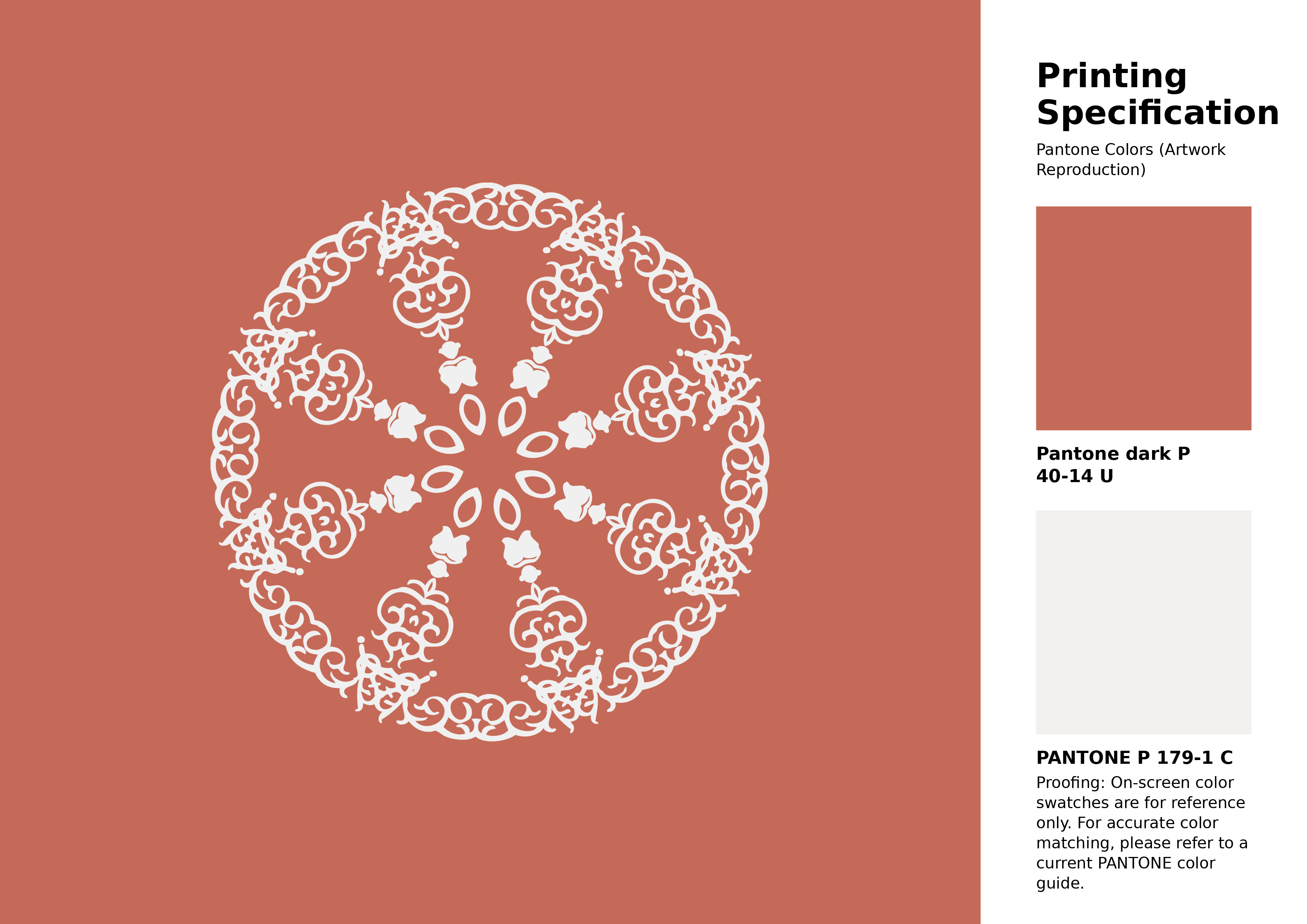 High-quality artwork and graphic illustration using Pantone P 40-14 U Color | Hex color Code #c56a58. A fantastic creative resource for designers and artists. #artwork #illustration #graphicart #c56a58
