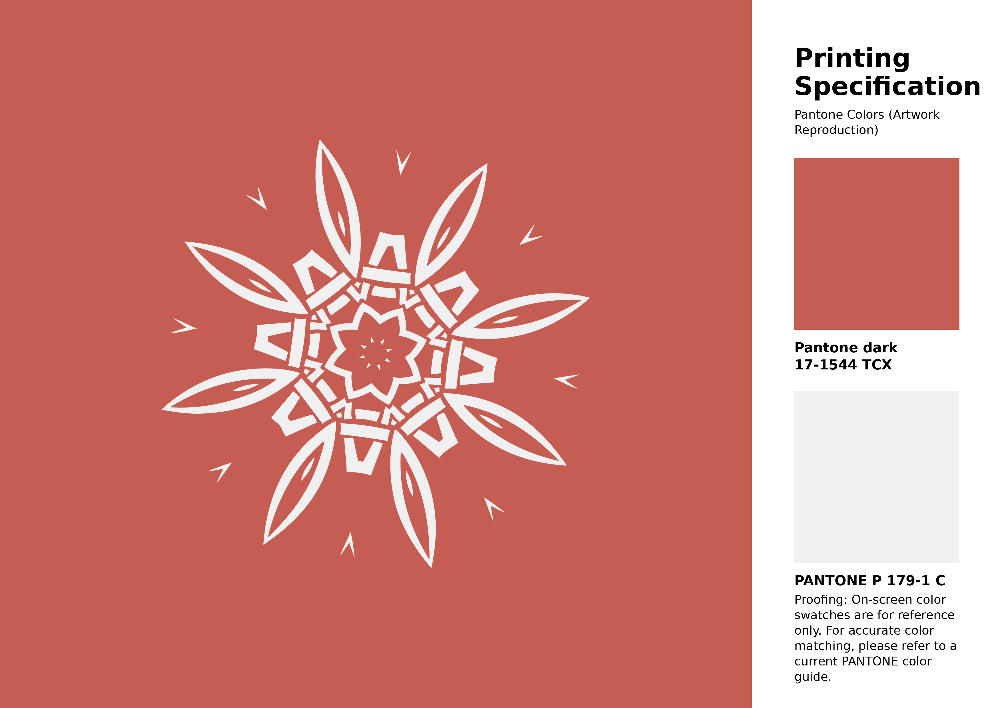 High-quality artwork and graphic illustration using Pantone 17-1544 Tcx Burnt Sienna Color | Hex color Code #c65d52. A fantastic creative resource for designers and artists. #artwork #illustration #graphicart #c65d52