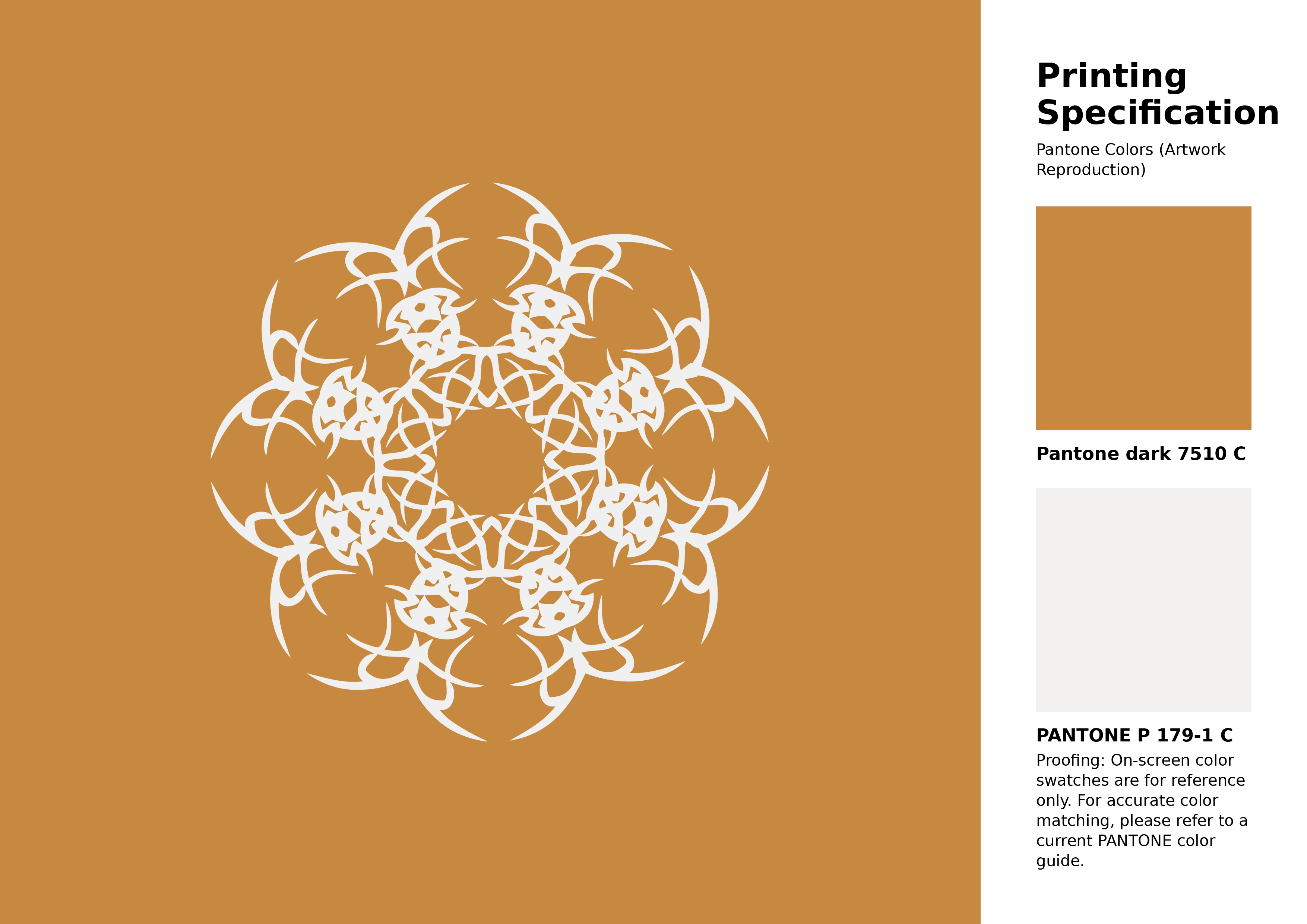 High-quality artwork and graphic illustration using Pantone 7510 C Color | Hex color Code #c6893f. A fantastic creative resource for designers and artists. #artwork #illustration #graphicart #c6893f