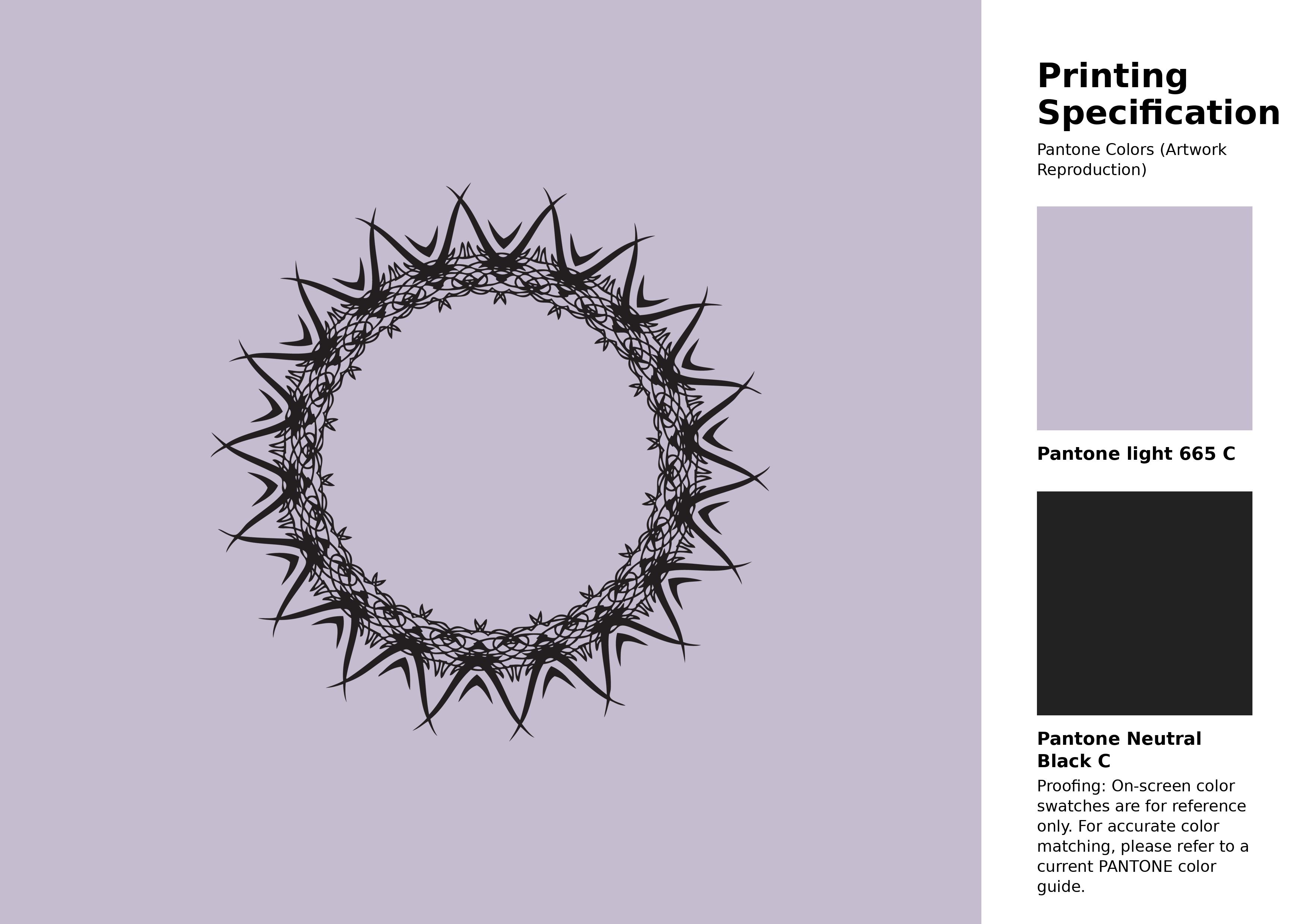 High-quality artwork and graphic illustration using Pantone 665 C Color | Hex color Code #c6bcd0. A fantastic creative resource for designers and artists. #artwork #illustration #graphicart #c6bcd0