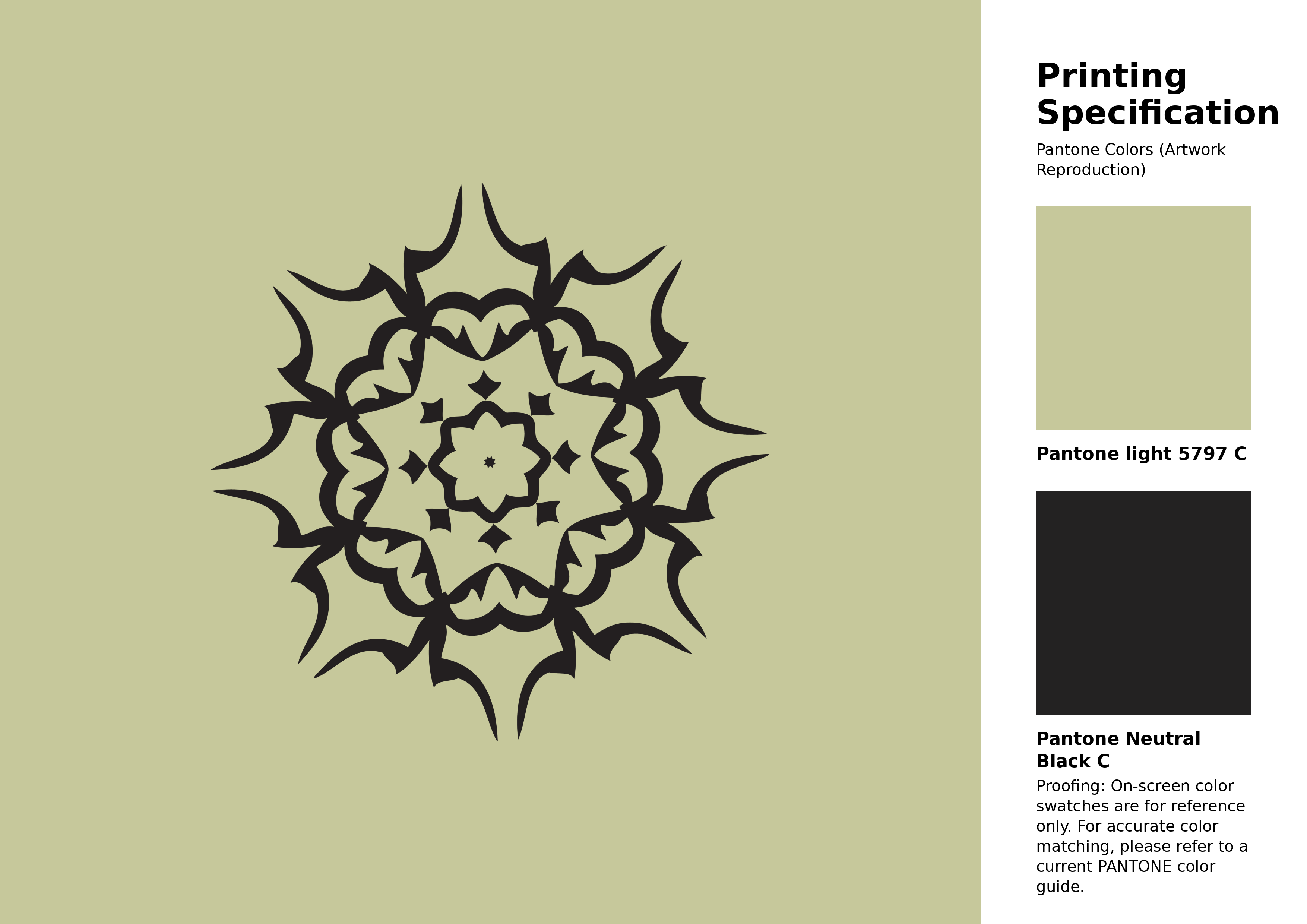High-quality artwork and graphic illustration using Pantone 5797 C Color | Hex color Code #c6c89b. A fantastic creative resource for designers and artists. #artwork #illustration #graphicart #c6c89b