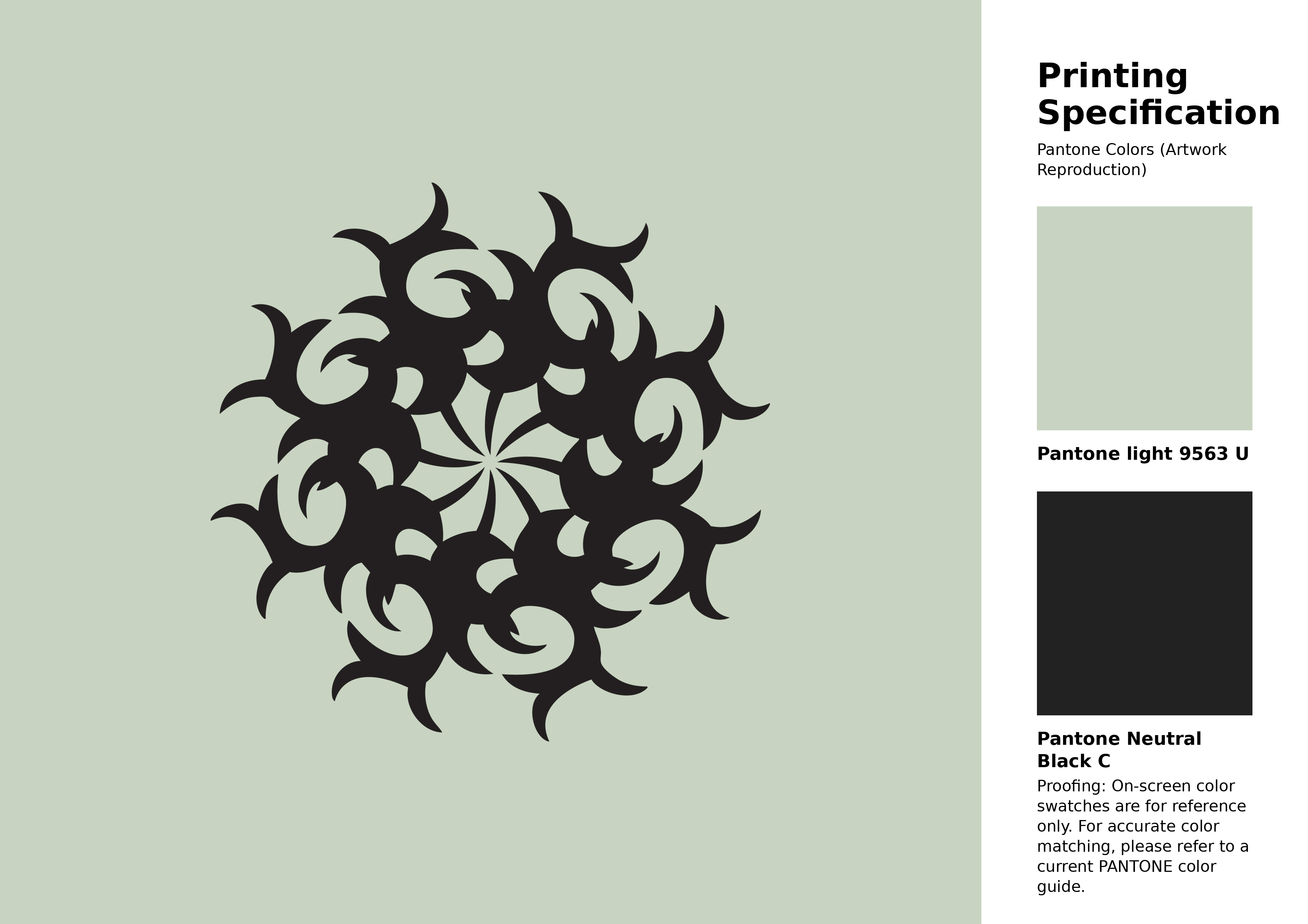 High-quality artwork and graphic illustration using Pantone 9563 U Color | Hex color Code #c8d4c1. A fantastic creative resource for designers and artists. #artwork #illustration #graphicart #c8d4c1