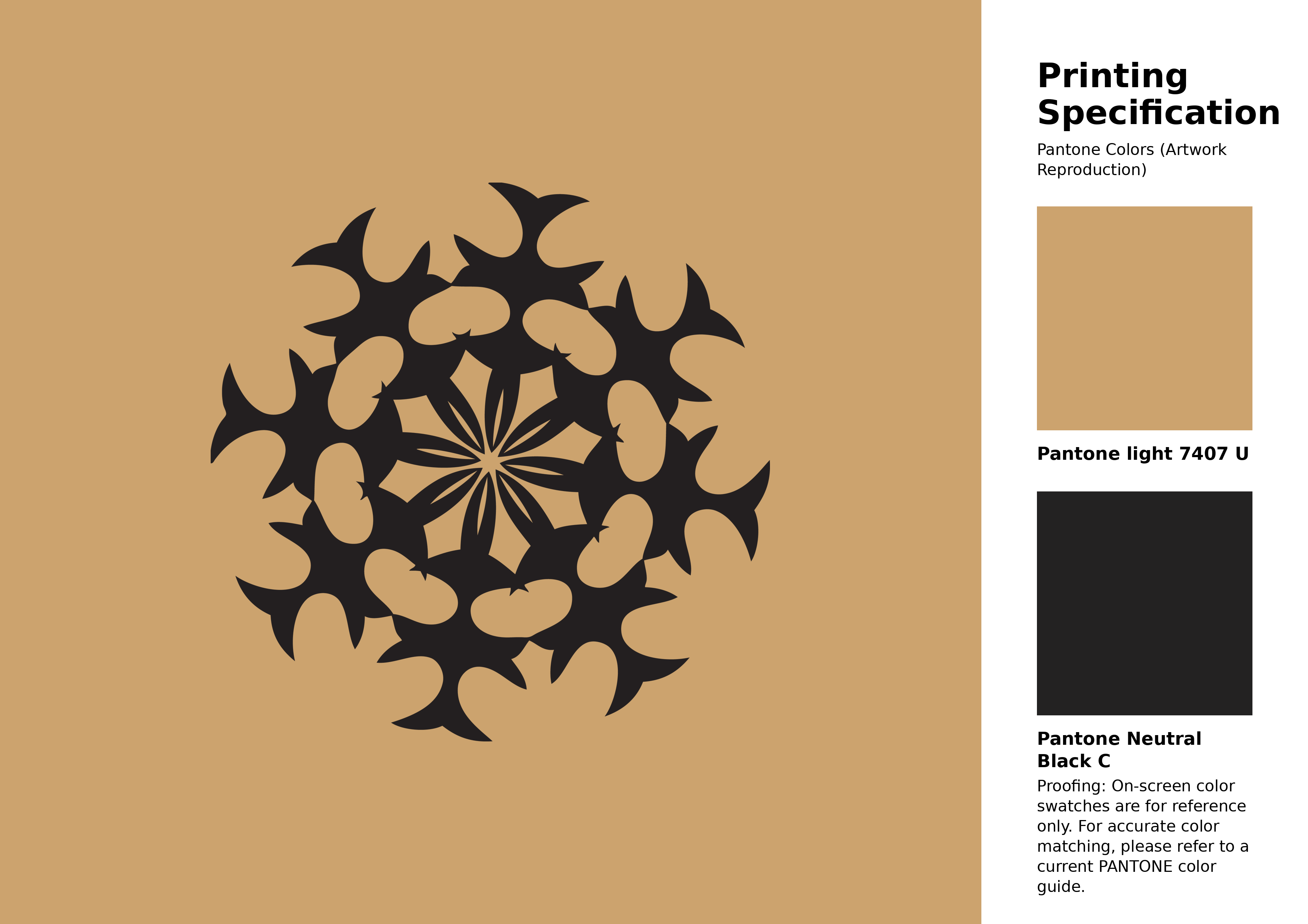 High-quality artwork and graphic illustration using Pantone 7407 U Color | Hex color Code #cca36e. A fantastic creative resource for designers and artists. #artwork #illustration #graphicart #cca36e