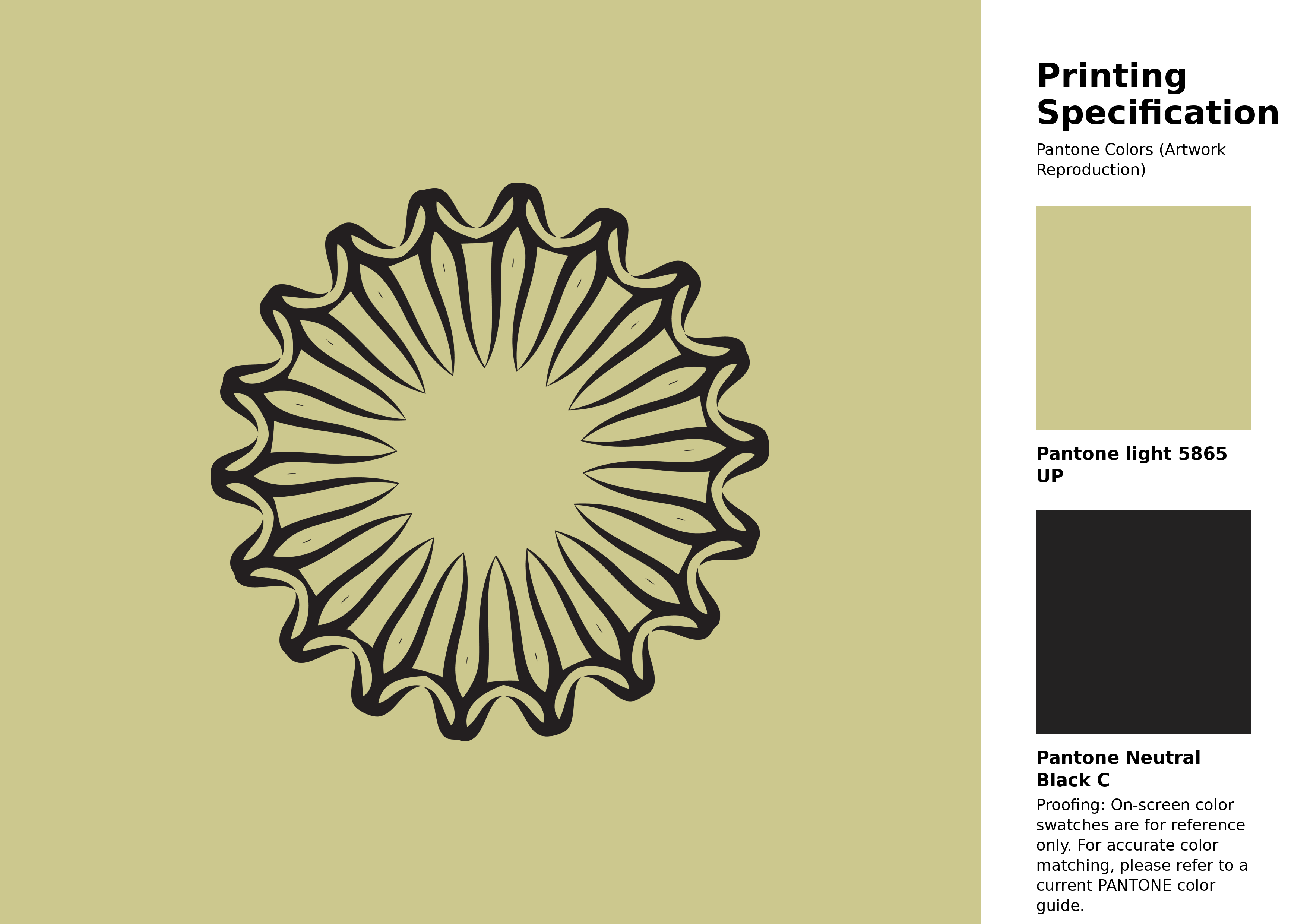 High-quality artwork and graphic illustration using Pantone 5865 UP Color | Hex color Code #ccc88e. A fantastic creative resource for designers and artists. #artwork #illustration #graphicart #ccc88e