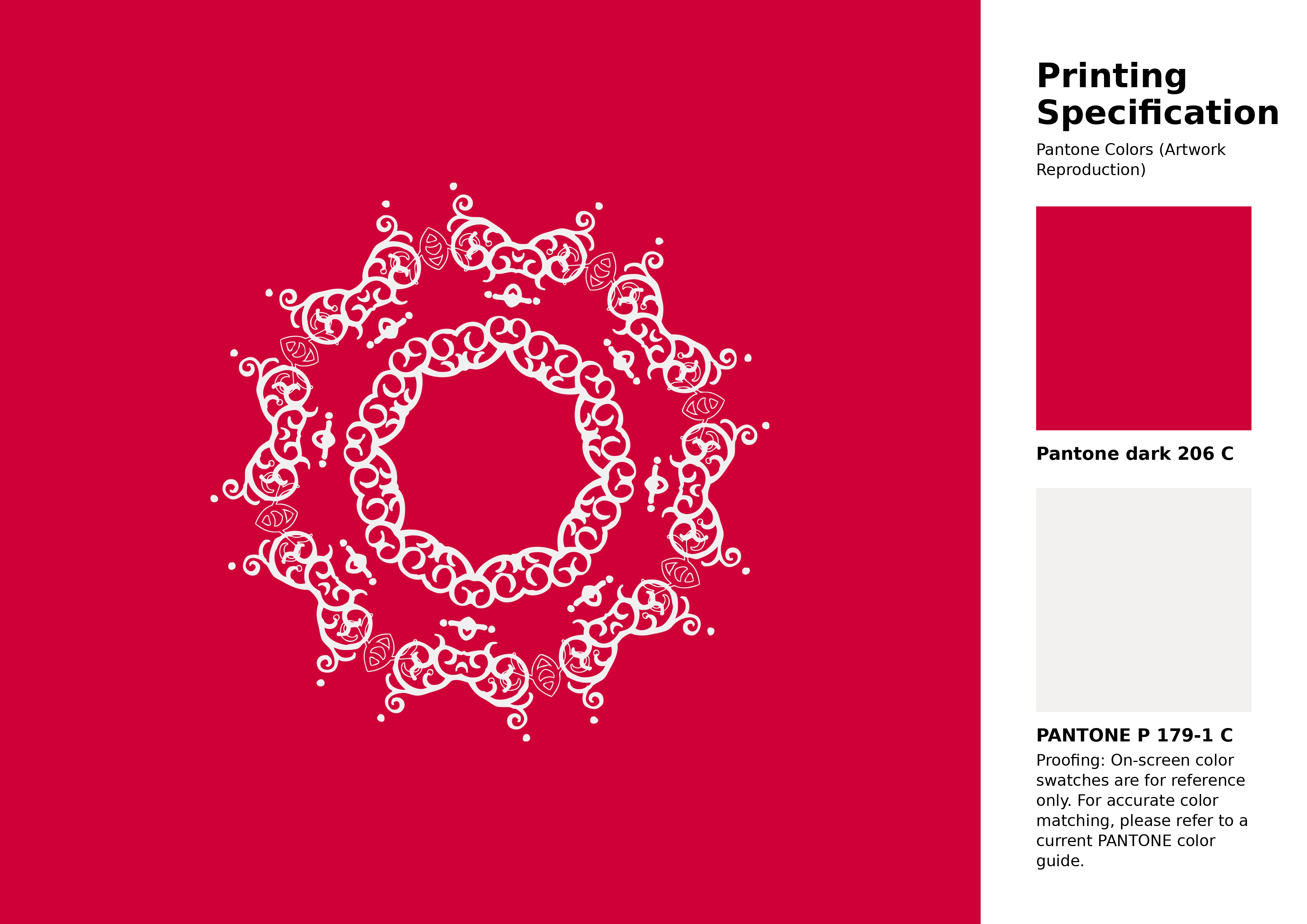Hex Color #ce0037 | Printing Match PANTONE 206 C | Color conversion ...