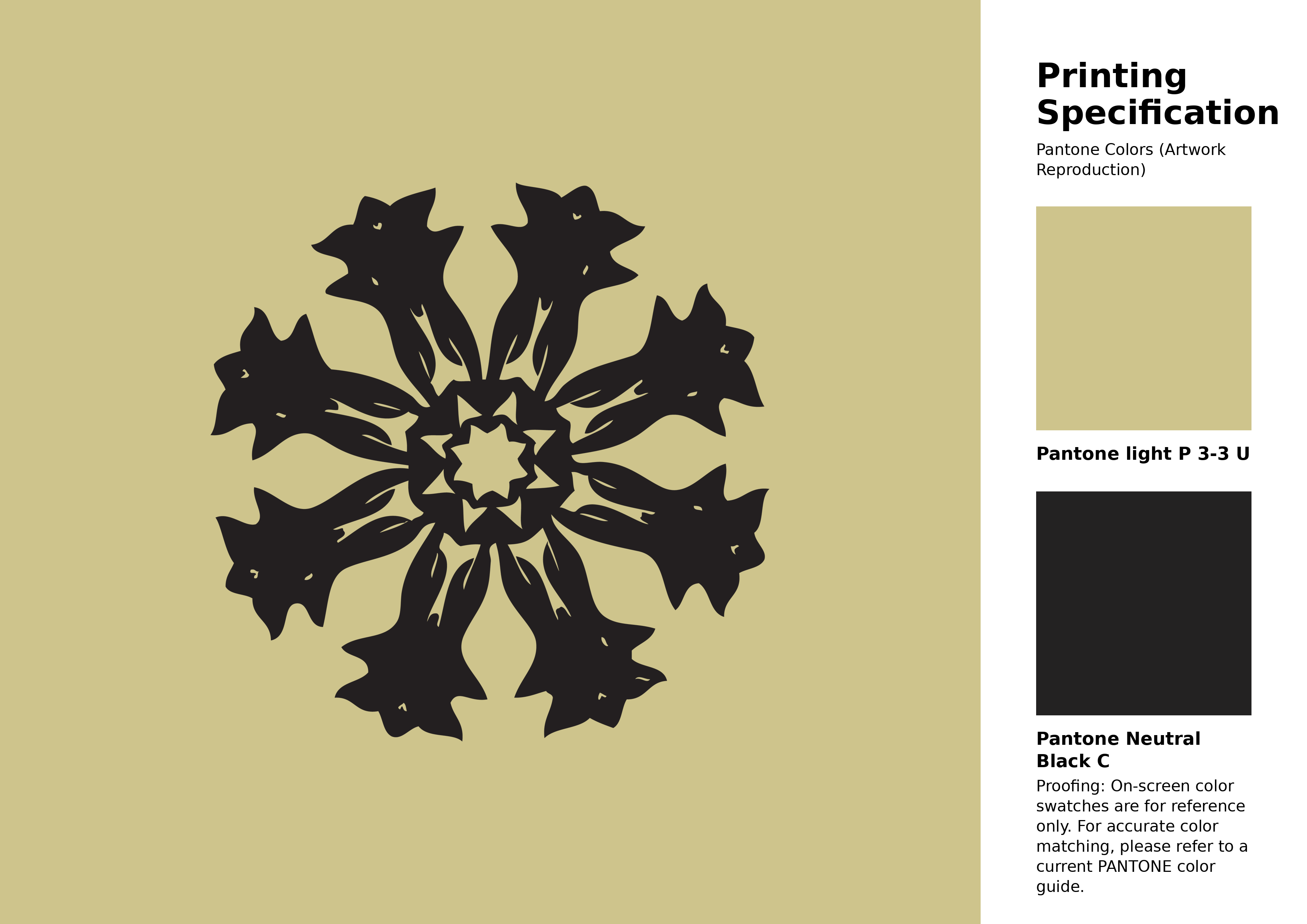 High-quality artwork and graphic illustration using Pantone P 3-3 U Color | Hex color Code #cec48c. A fantastic creative resource for designers and artists. #artwork #illustration #graphicart #cec48c
