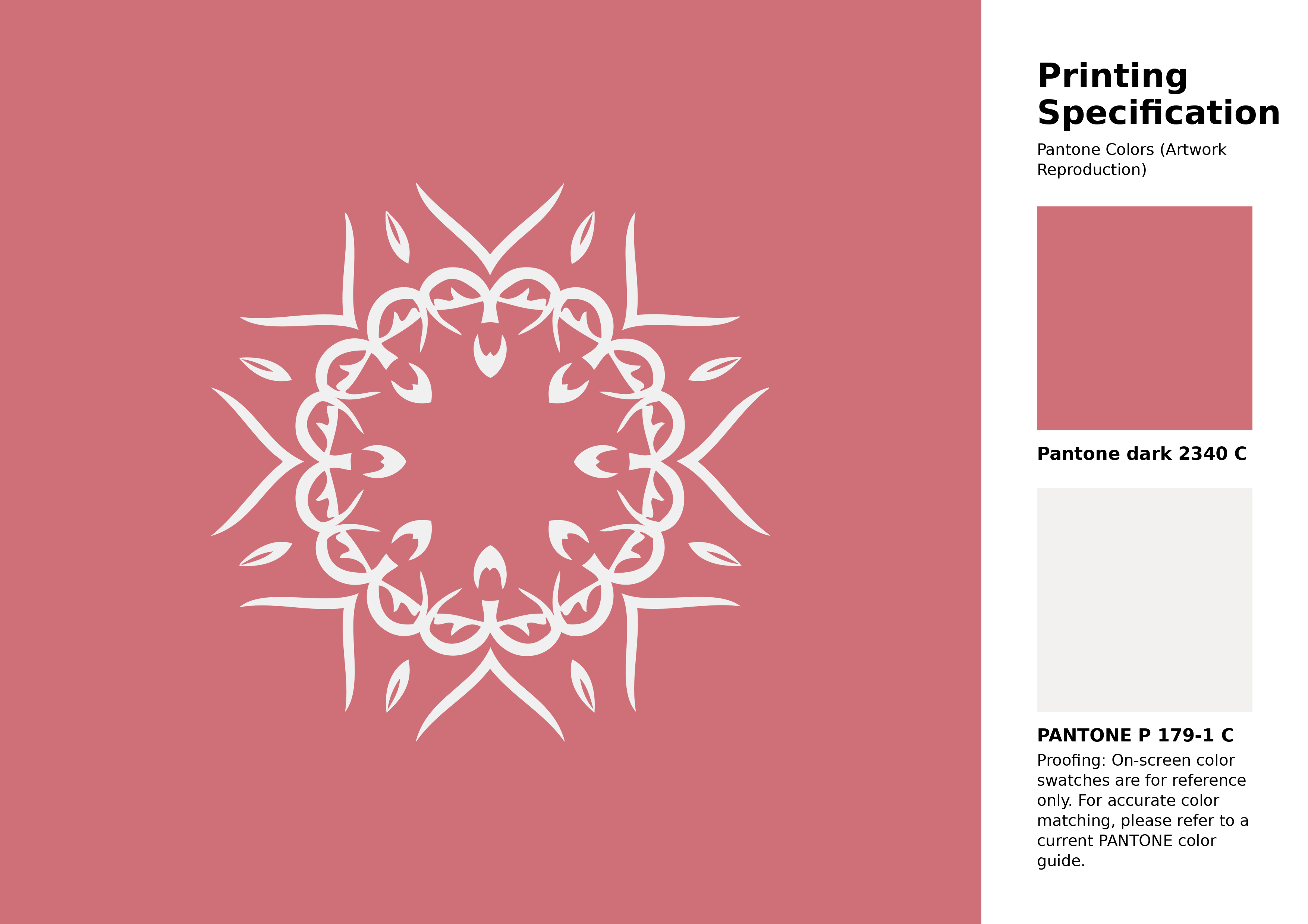 High-quality artwork and graphic illustration using Pantone 2340 C Color | Hex color Code #cf6f77. A fantastic creative resource for designers and artists. #artwork #illustration #graphicart #cf6f77