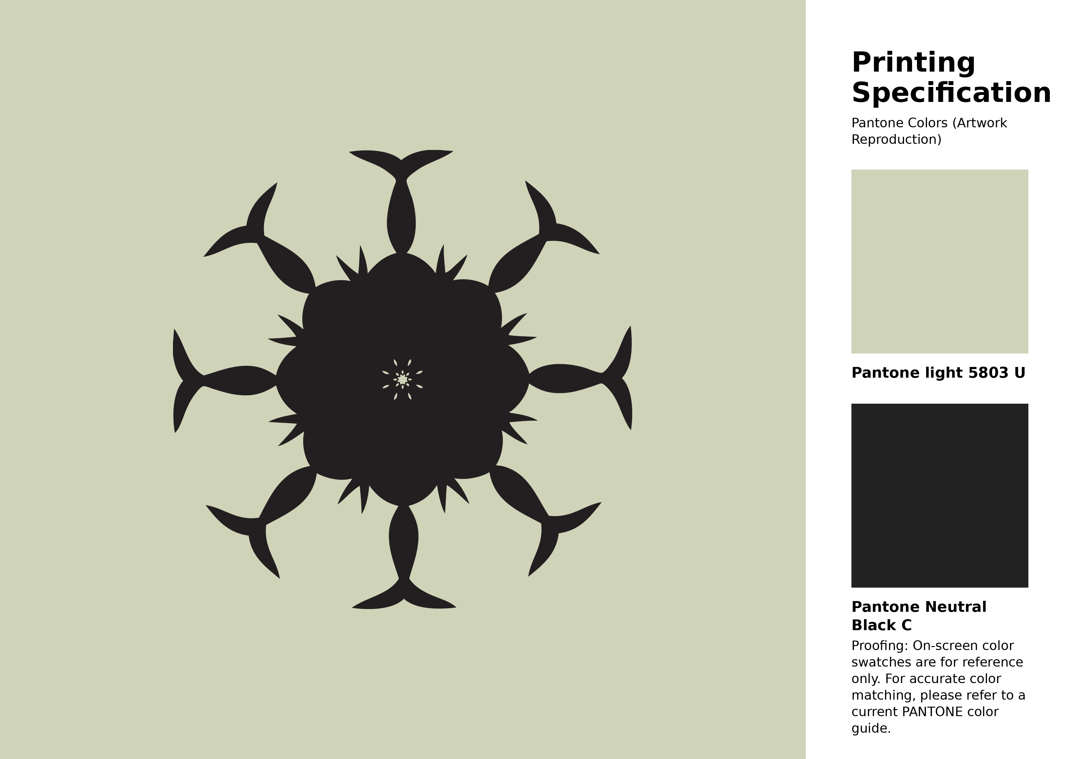 High-quality artwork and graphic illustration using Pantone 5803 U Color | Hex color Code #cfd3b8. A fantastic creative resource for designers and artists. #artwork #illustration #graphicart #cfd3b8