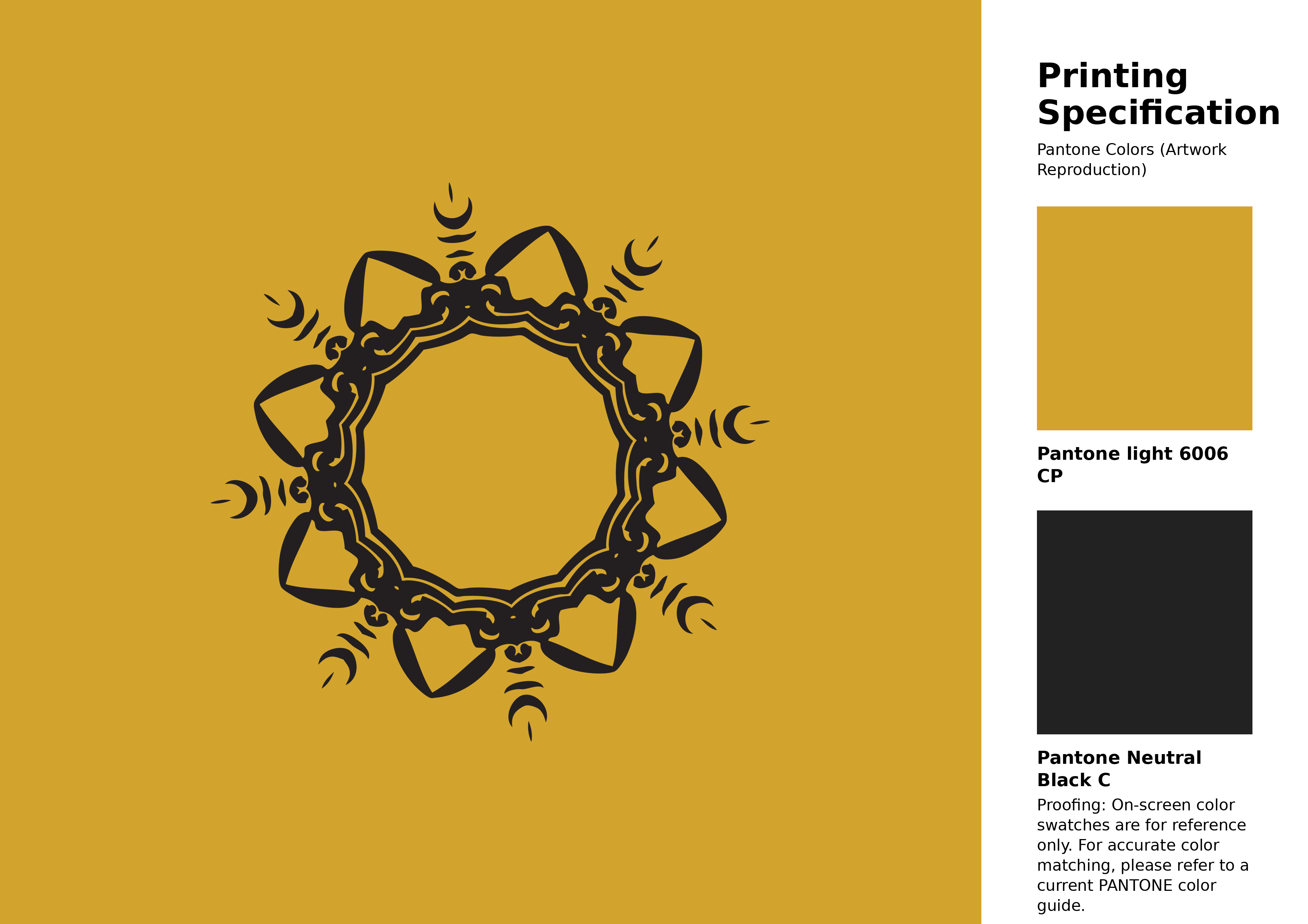 High-quality artwork and graphic illustration using Pantone 6006 CP Color | Hex color Code #d3a42d. A fantastic creative resource for designers and artists. #artwork #illustration #graphicart #d3a42d