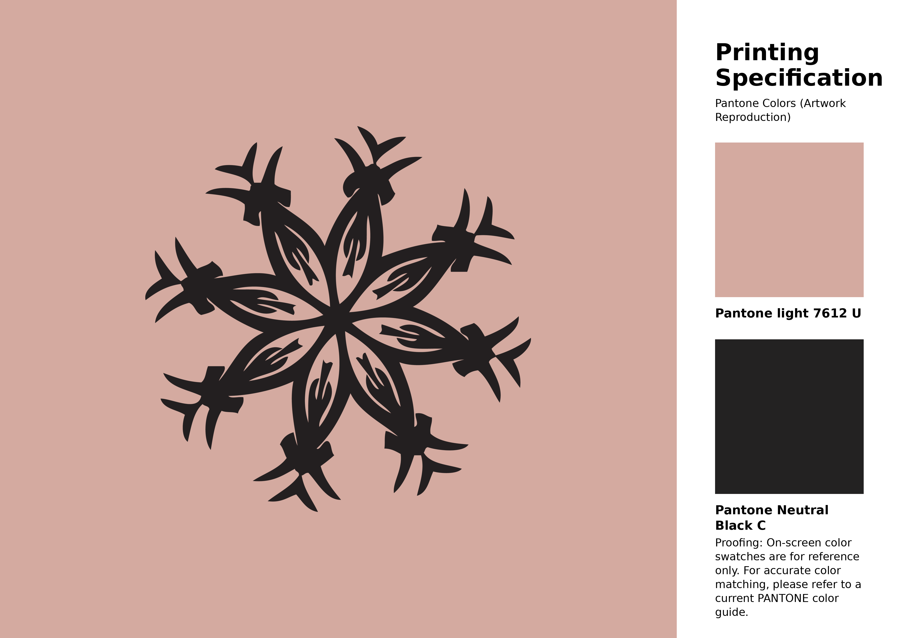 High-quality artwork and graphic illustration using Pantone 7612 U Color | Hex color Code #d4aaa0. A fantastic creative resource for designers and artists. #artwork #illustration #graphicart #d4aaa0