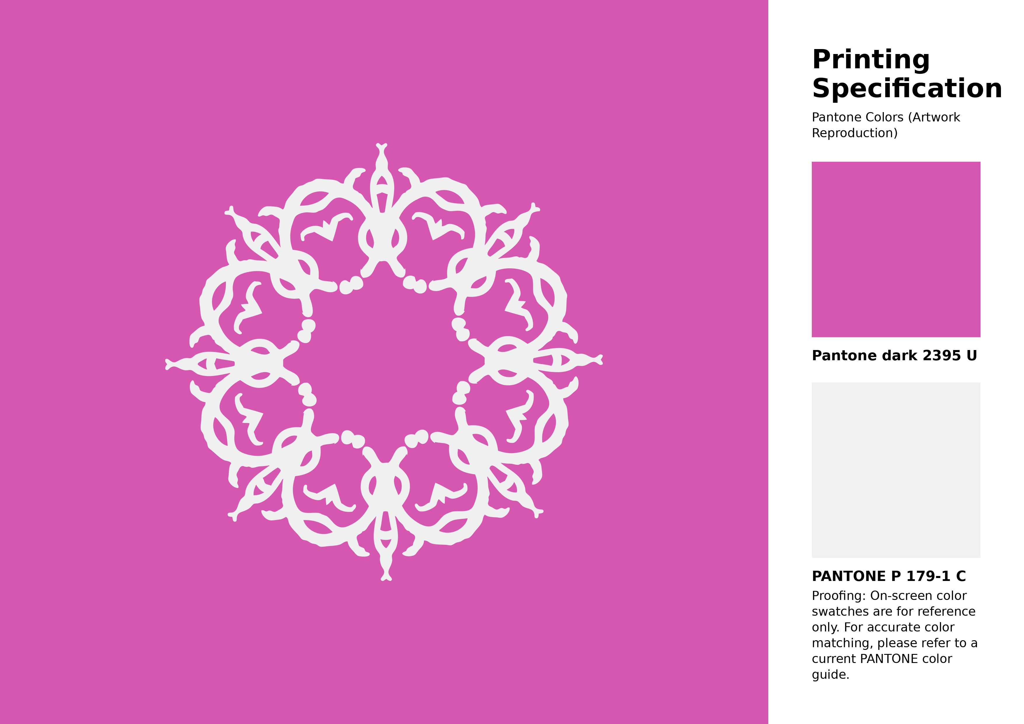 High-quality artwork and graphic illustration using Pantone 2395 U Color | Hex color Code #d557af. A fantastic creative resource for designers and artists. #artwork #illustration #graphicart #d557af