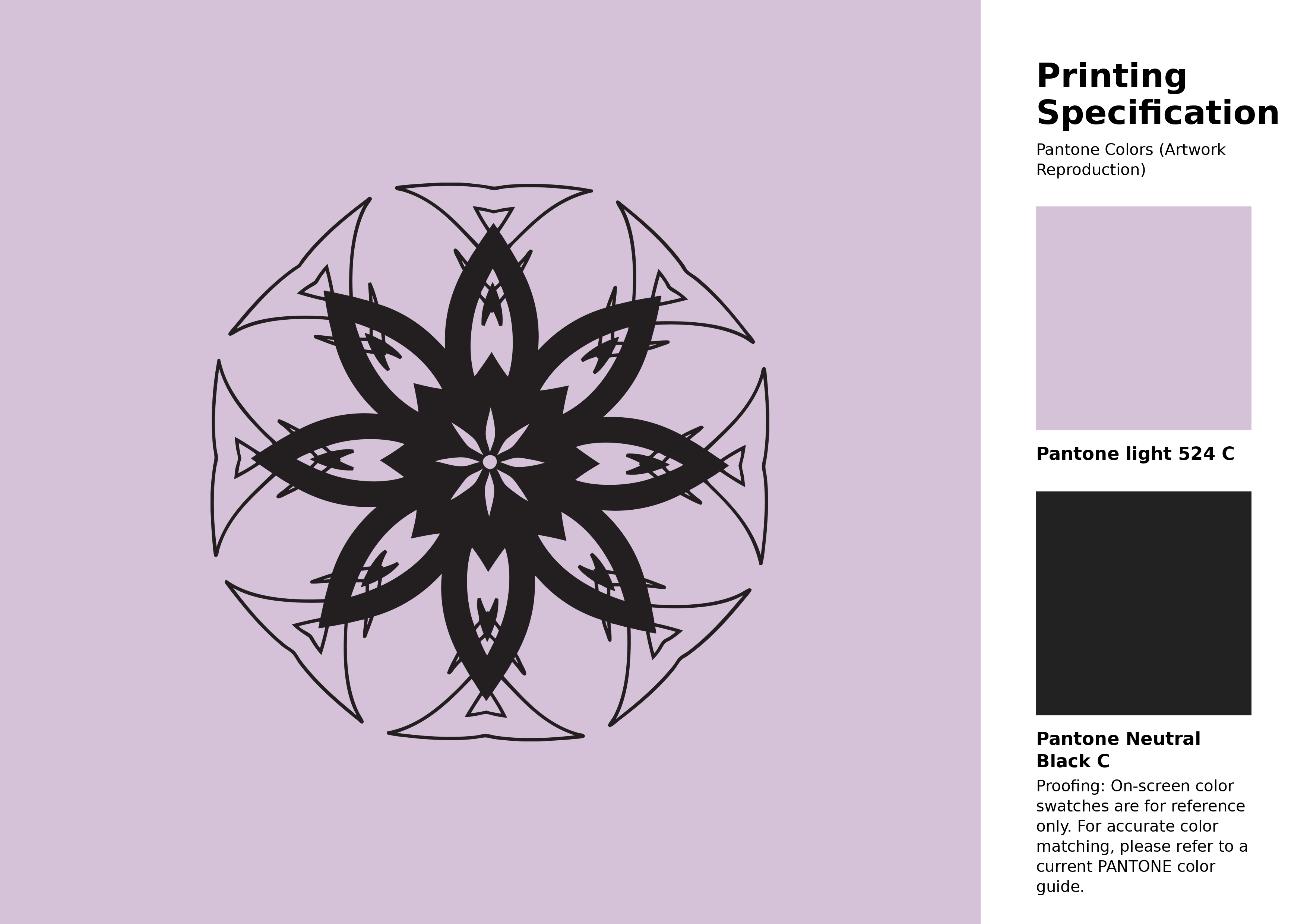 High-quality artwork and graphic illustration using Pantone 524 C Color | Hex color Code #d5c2d8. A fantastic creative resource for designers and artists. #artwork #illustration #graphicart #d5c2d8