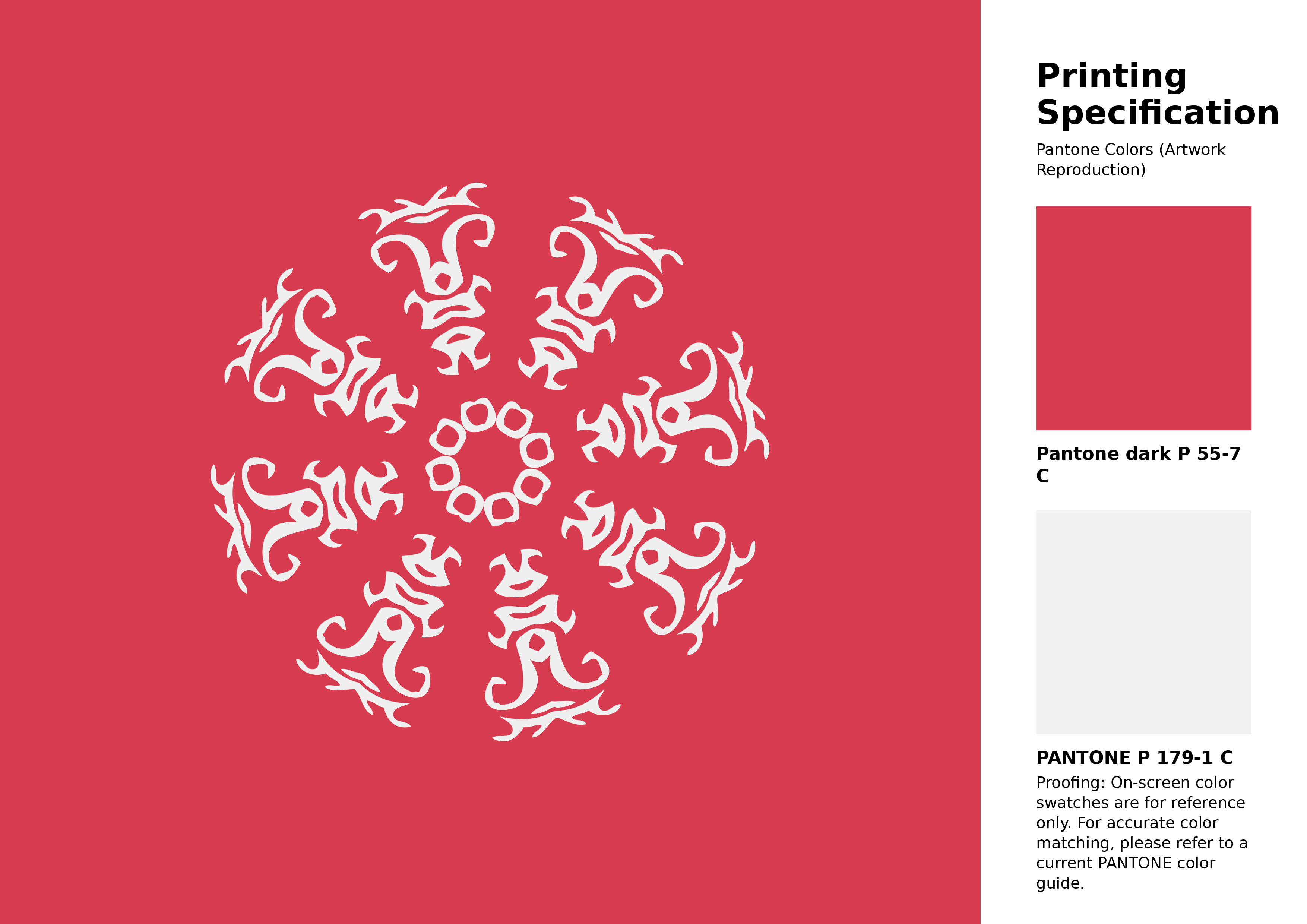 High-quality artwork and graphic illustration using Pantone P 55-7 C Color | Hex color Code #d73c50. A fantastic creative resource for designers and artists. #artwork #illustration #graphicart #d73c50