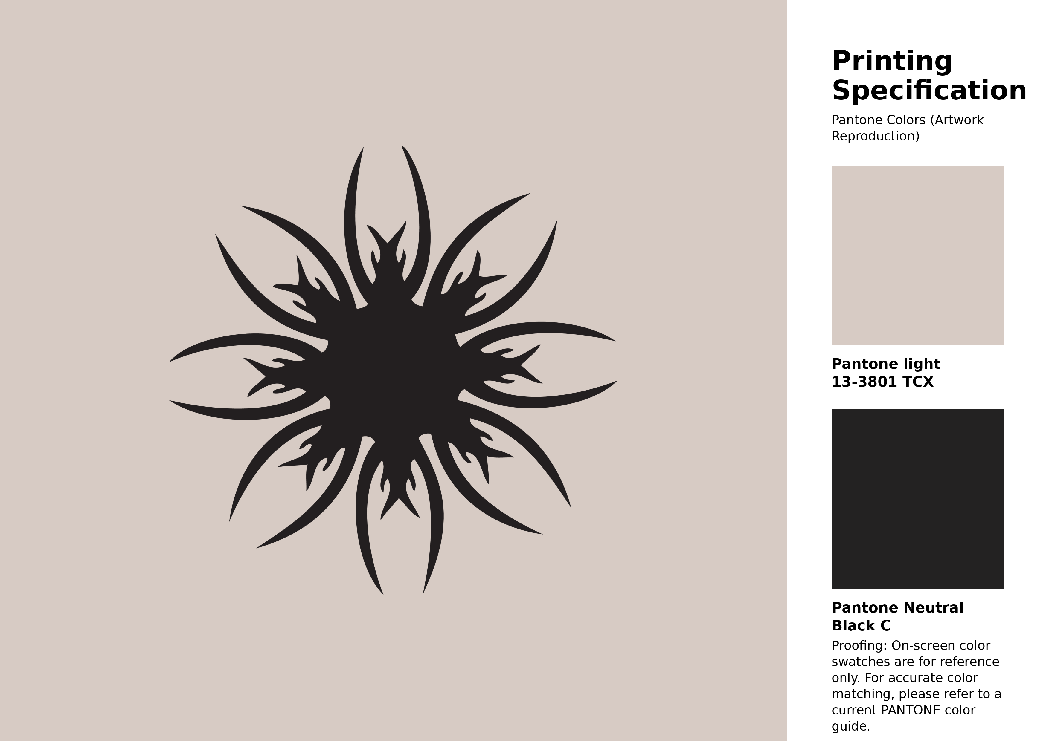 High-quality artwork and graphic illustration using Pantone 13-3801 Tcx Crystal Gray Color | Hex color Code #d7cbc4. A fantastic creative resource for designers and artists. #artwork #illustration #graphicart #d7cbc4