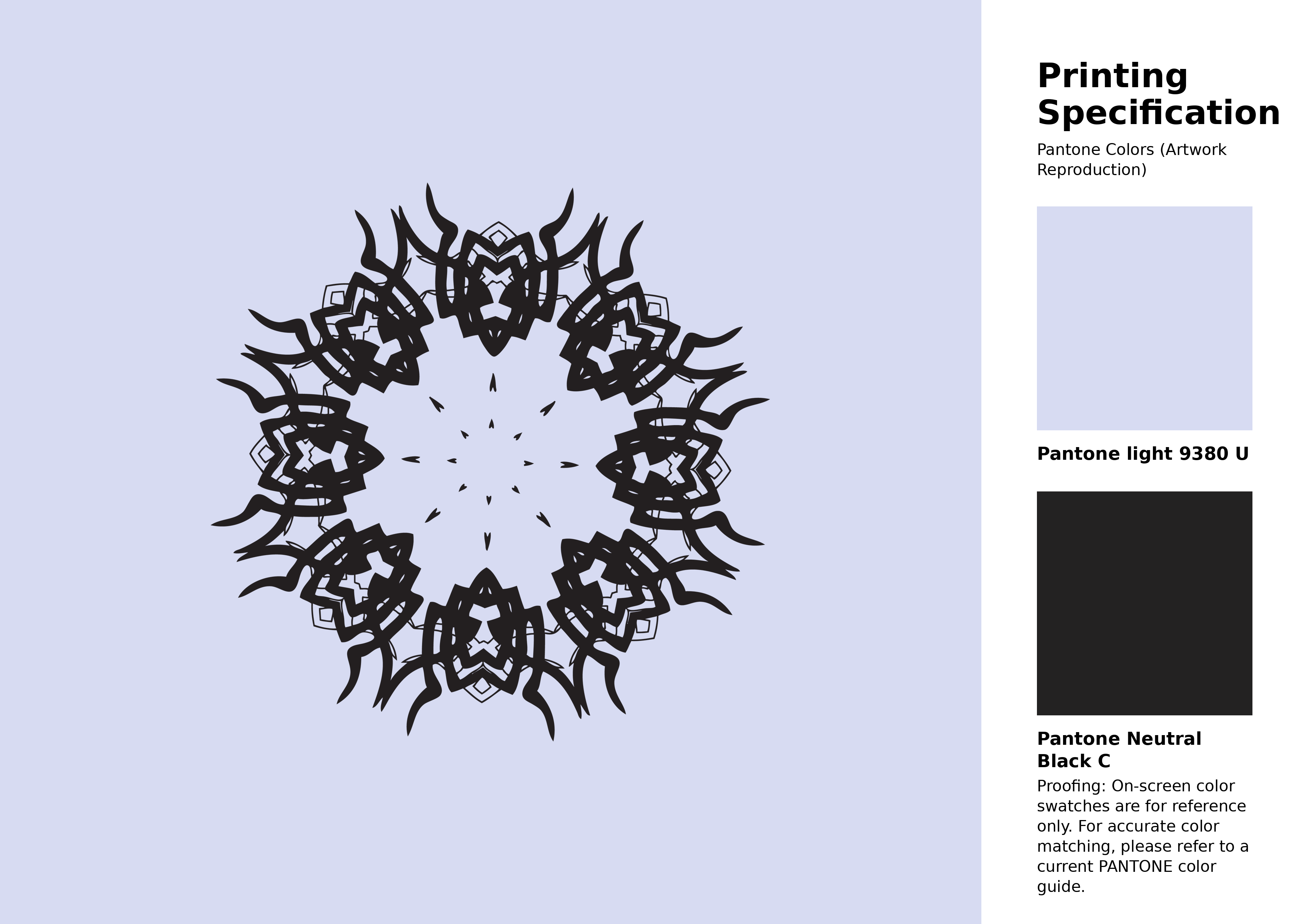 High-quality artwork and graphic illustration using Pantone 9380 U Color | Hex color Code #d7dbf2. A fantastic creative resource for designers and artists. #artwork #illustration #graphicart #d7dbf2
