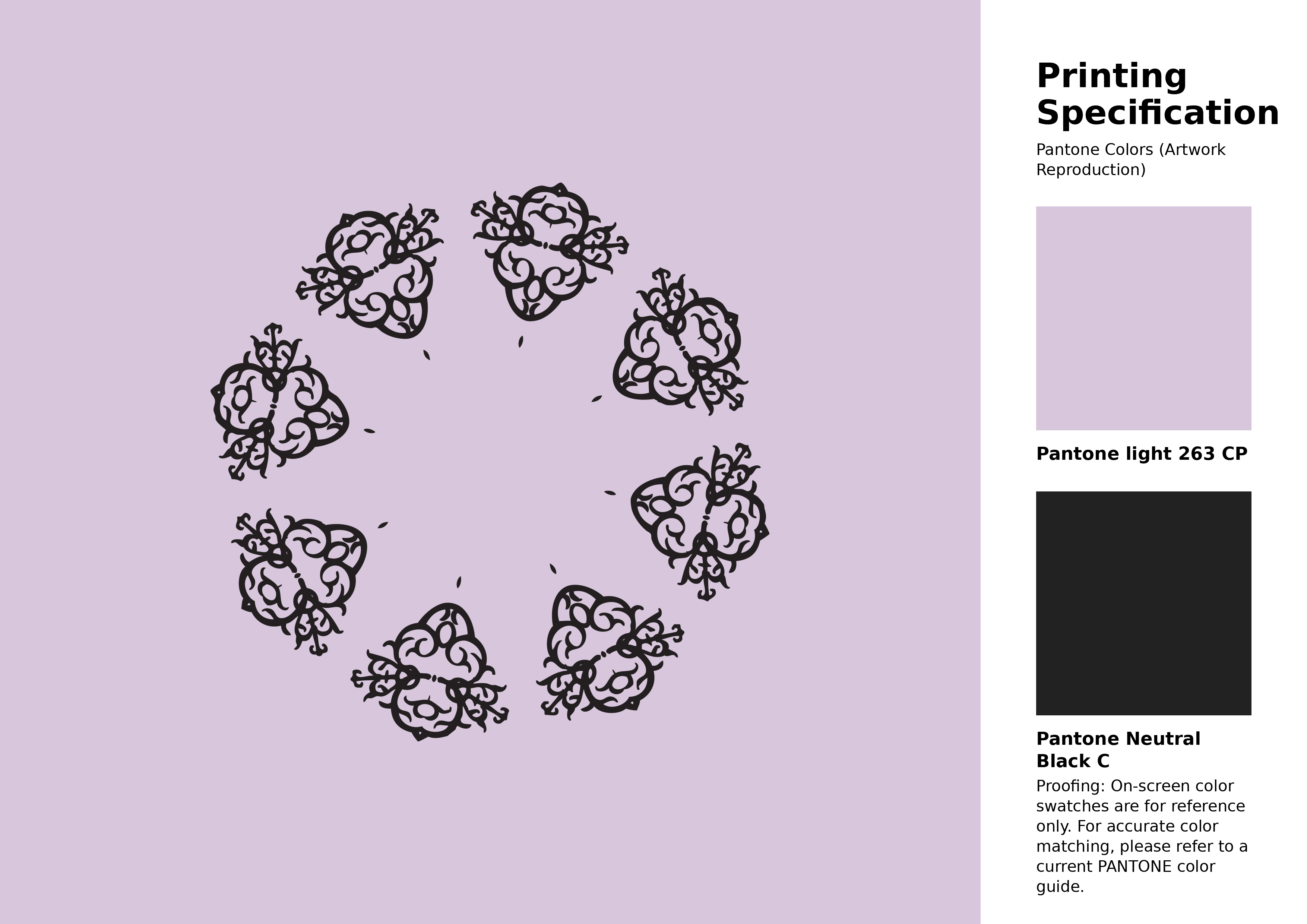 High-quality artwork and graphic illustration using Pantone 263 CP Color | Hex color Code #d8c7dc. A fantastic creative resource for designers and artists. #artwork #illustration #graphicart #d8c7dc