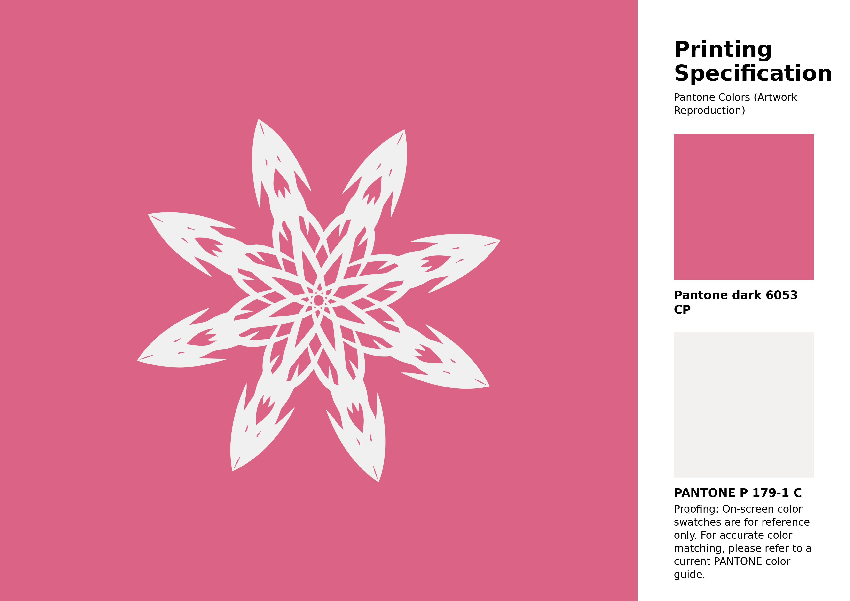 High-quality artwork and graphic illustration using Pantone 6053 CP Color | Hex color Code #da6386. A fantastic creative resource for designers and artists. #artwork #illustration #graphicart #da6386