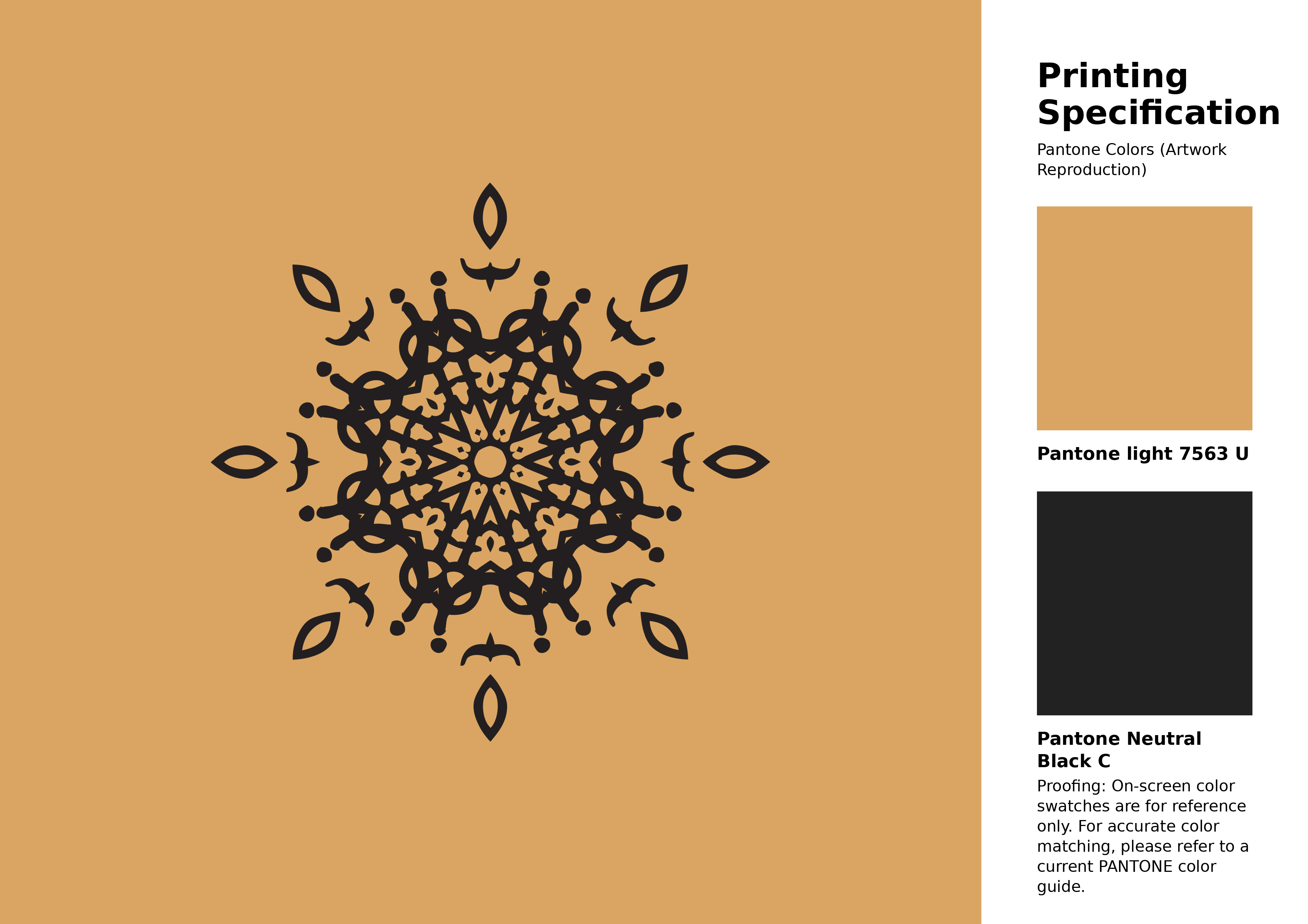 High-quality artwork and graphic illustration using Pantone 7563 U Color | Hex color Code #daa563. A fantastic creative resource for designers and artists. #artwork #illustration #graphicart #daa563