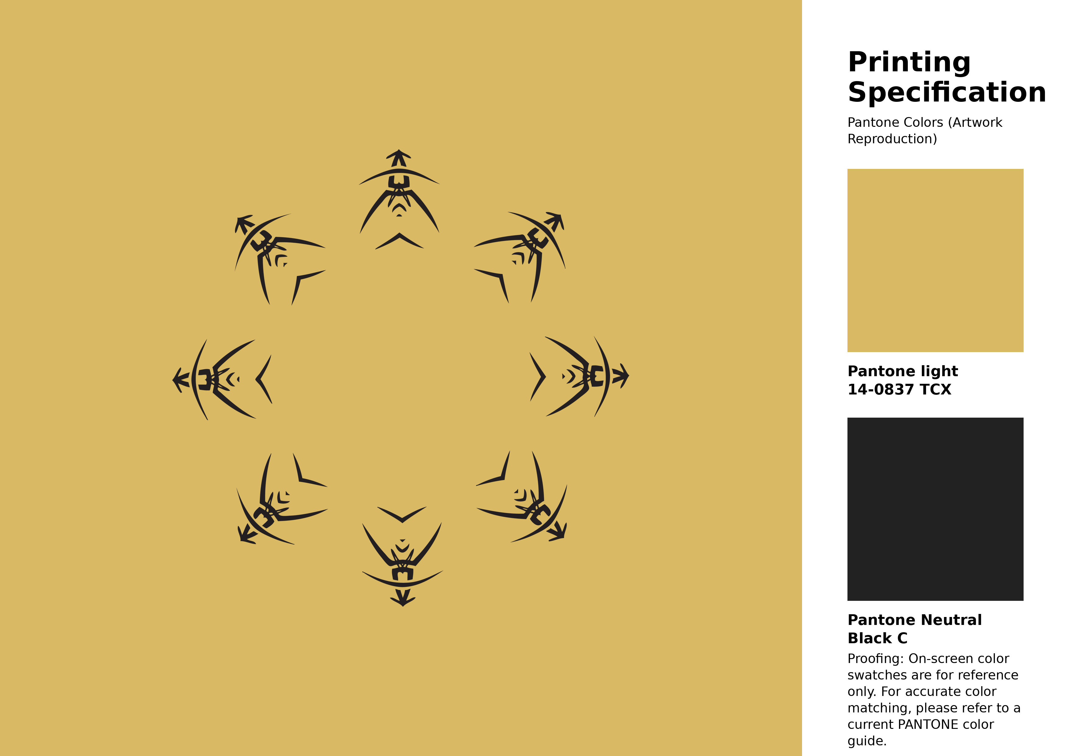 鮎タモ Pantone Smart 14-0837 TCX Color Swatch Card | Misted Yellow