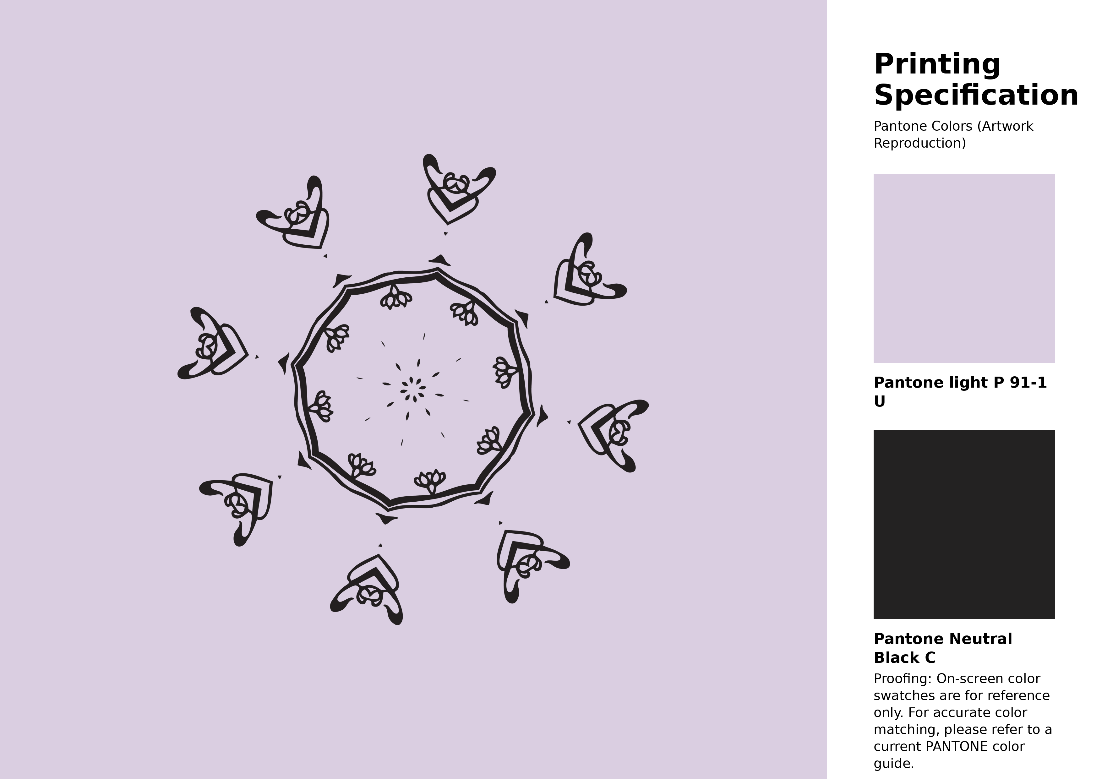 High-quality artwork and graphic illustration using Pantone P 91-1 U Color | Hex color Code #dacee1. A fantastic creative resource for designers and artists. #artwork #illustration #graphicart #dacee1