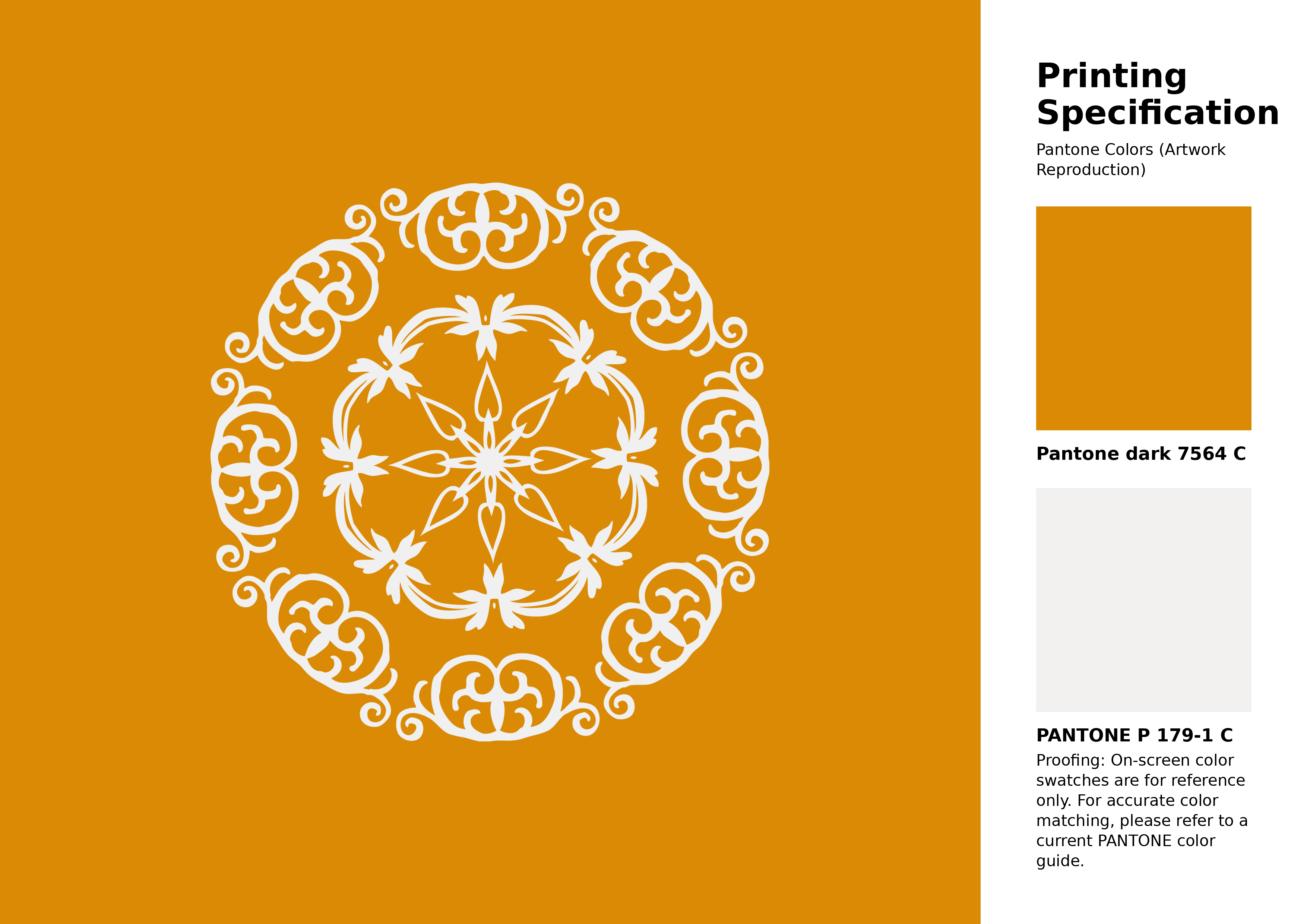 High-quality artwork and graphic illustration using Pantone 7564 C Color | Hex color Code #db8a06. A fantastic creative resource for designers and artists. #artwork #illustration #graphicart #db8a06