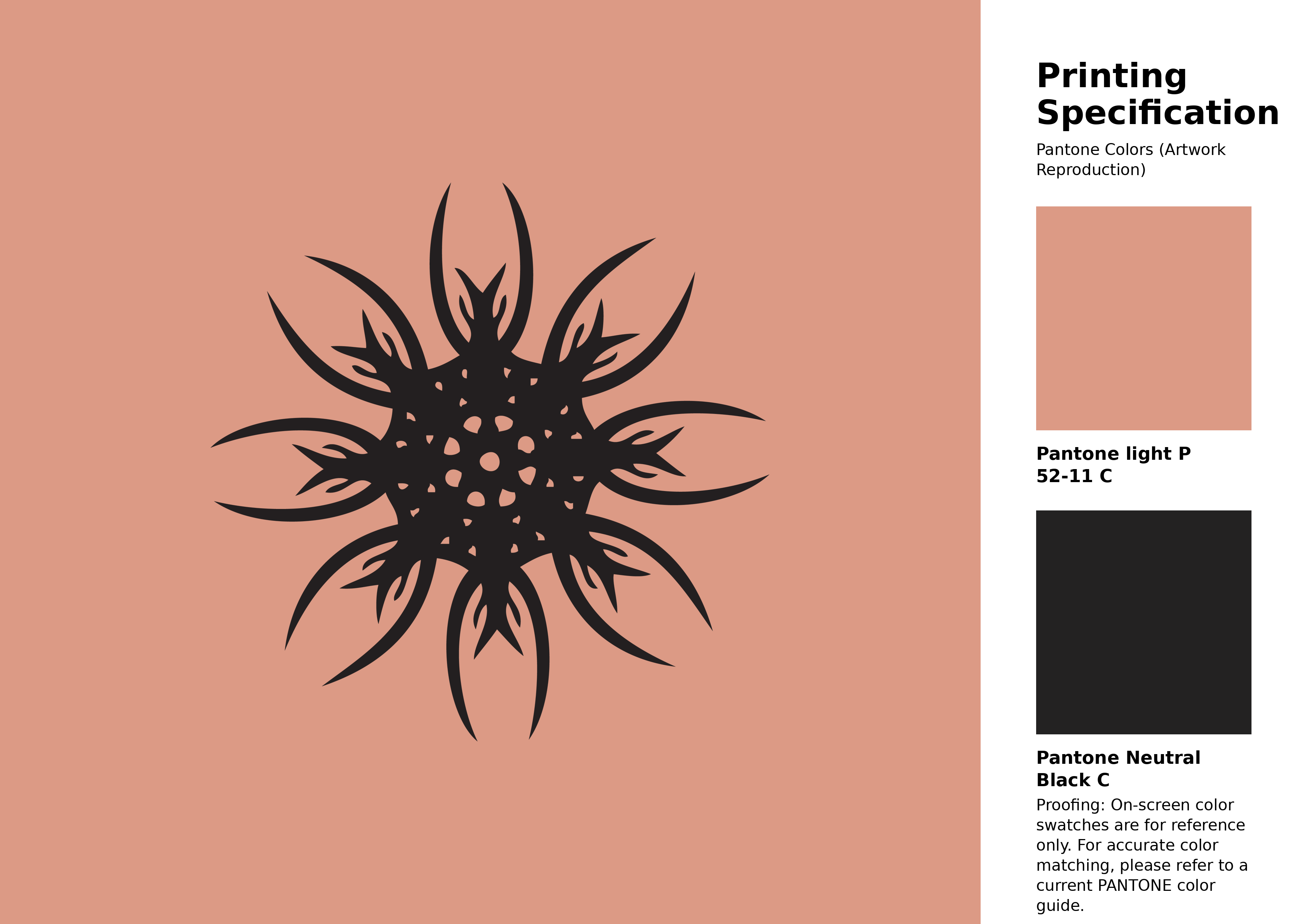 High-quality artwork and graphic illustration using Pantone P 52-11 C Color | Hex color Code #dc9a85. A fantastic creative resource for designers and artists. #artwork #illustration #graphicart #dc9a85