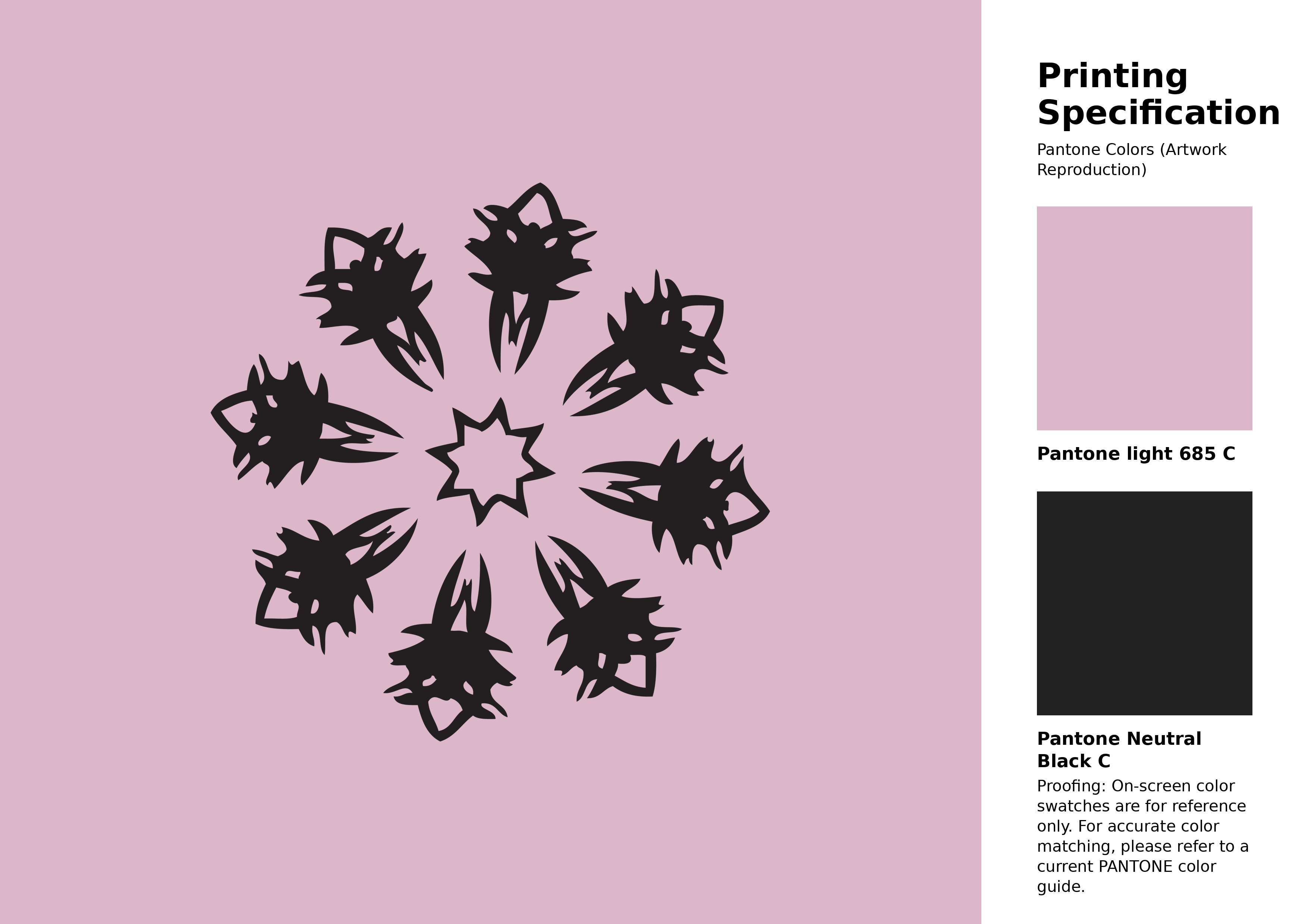 Hex Color #dcb6c9 | Printing Match PANTONE 685 C | Color conversion ...