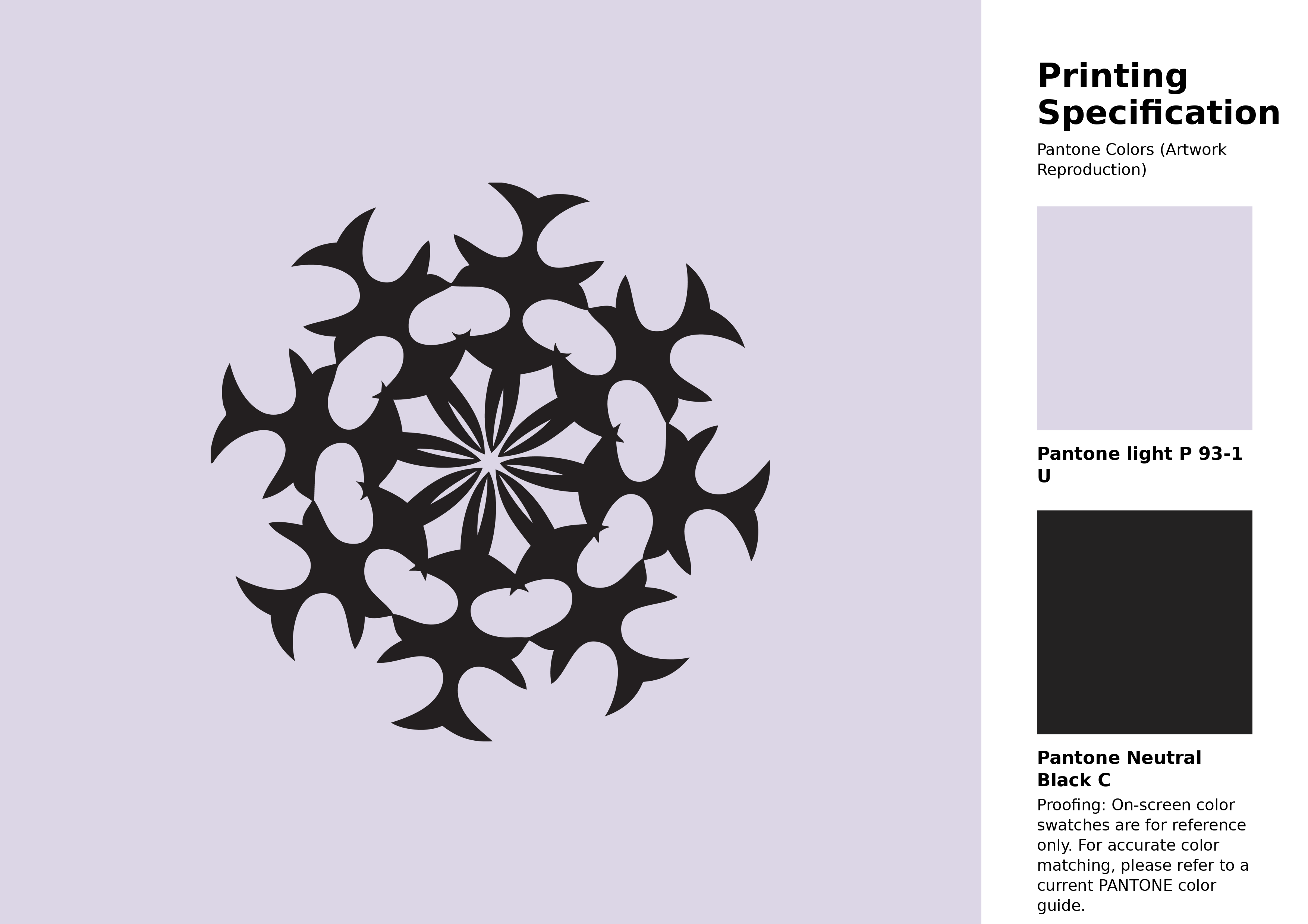 High-quality artwork and graphic illustration using Pantone P 93-1 U Color | Hex color Code #dcd6e6. A fantastic creative resource for designers and artists. #artwork #illustration #graphicart #dcd6e6
