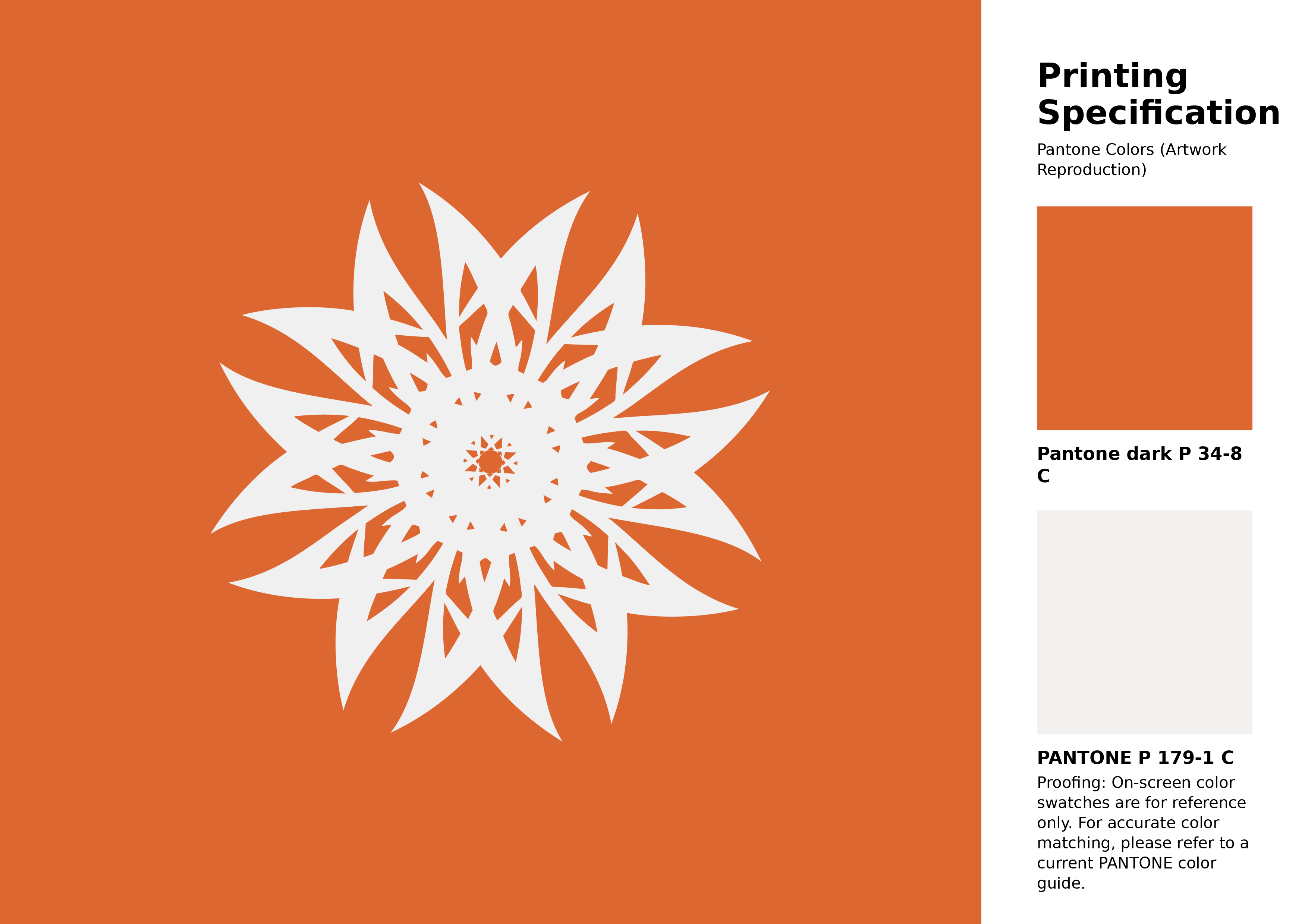High-quality artwork and graphic illustration using Pantone P 34-8 C Color | Hex color Code #dd6731. A fantastic creative resource for designers and artists. #artwork #illustration #graphicart #dd6731