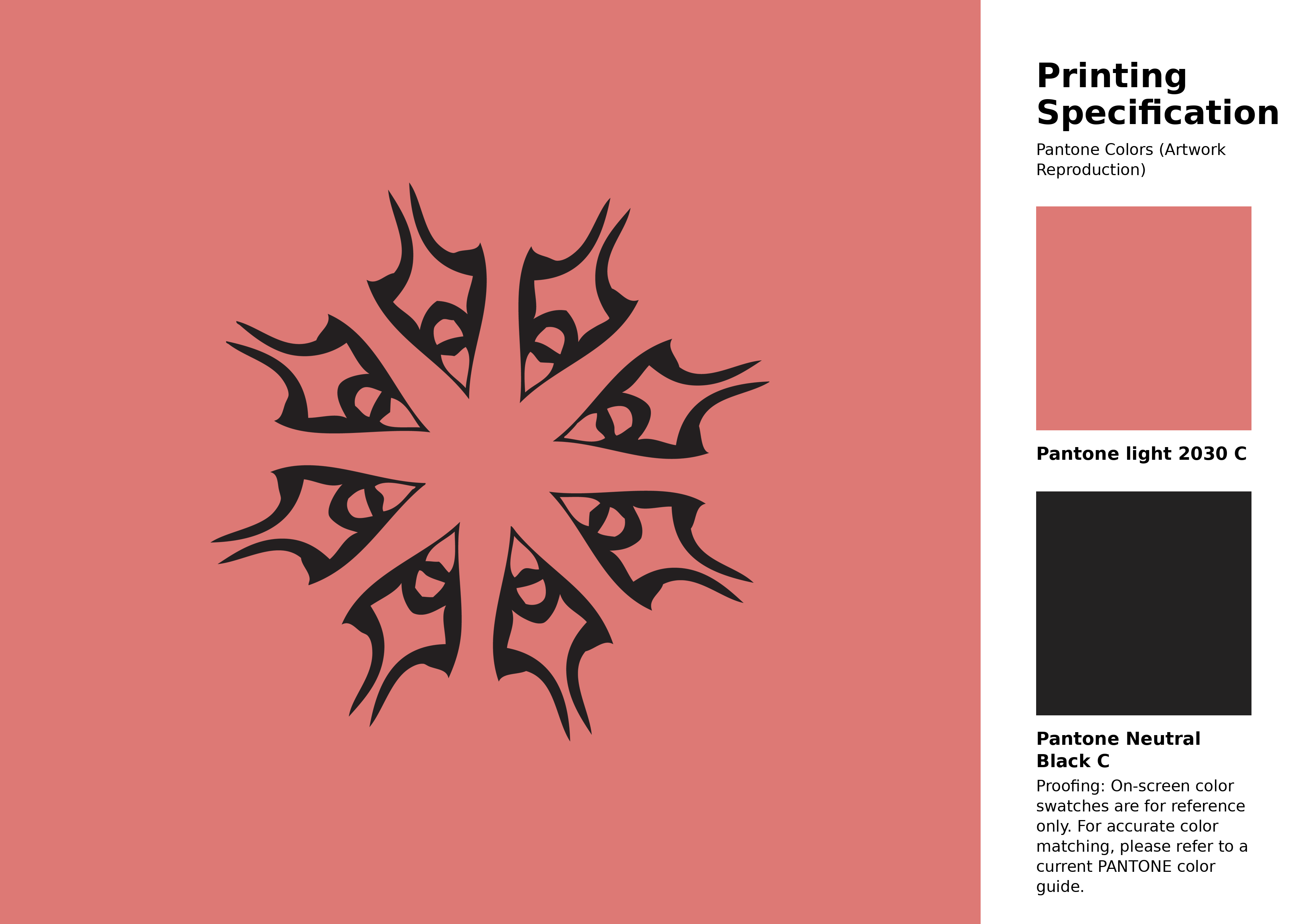 High-quality artwork and graphic illustration using Pantone 2030 C Color | Hex color Code #dd7975. A fantastic creative resource for designers and artists. #artwork #illustration #graphicart #dd7975