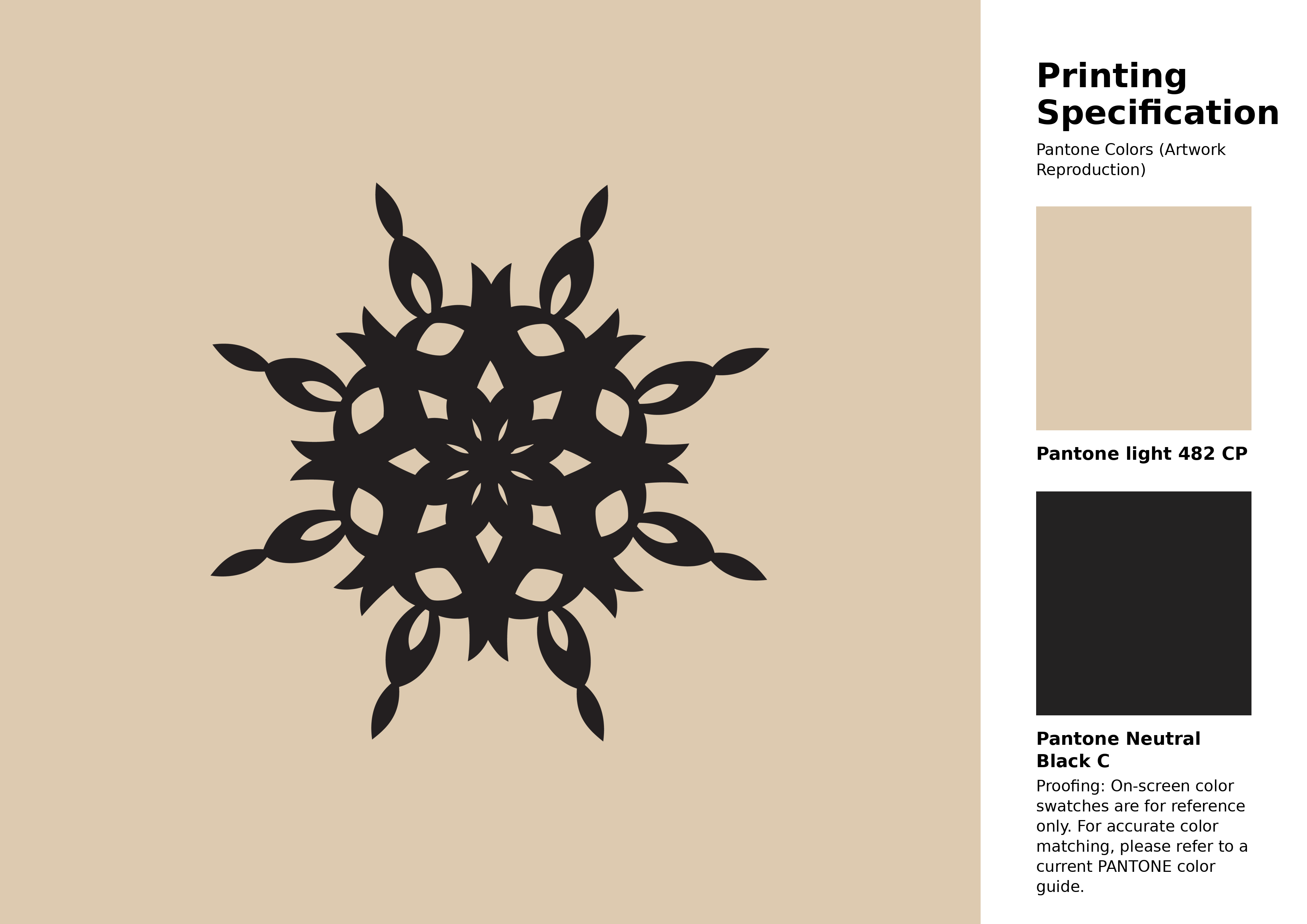 High-quality artwork and graphic illustration using Pantone 482 CP Color | Hex color Code #ddcab0. A fantastic creative resource for designers and artists. #artwork #illustration #graphicart #ddcab0