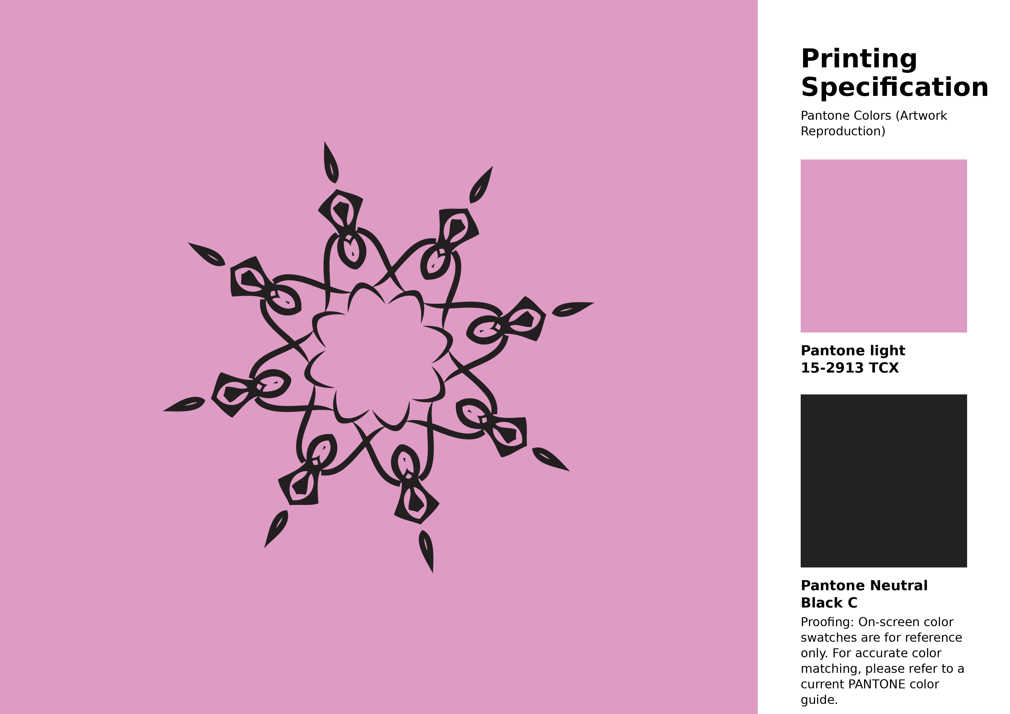 High-quality artwork and graphic illustration using Pantone 15-2913 Tcx Lilac Chiffon Color | Hex color Code #de9bc4. A fantastic creative resource for designers and artists. #artwork #illustration #graphicart #de9bc4