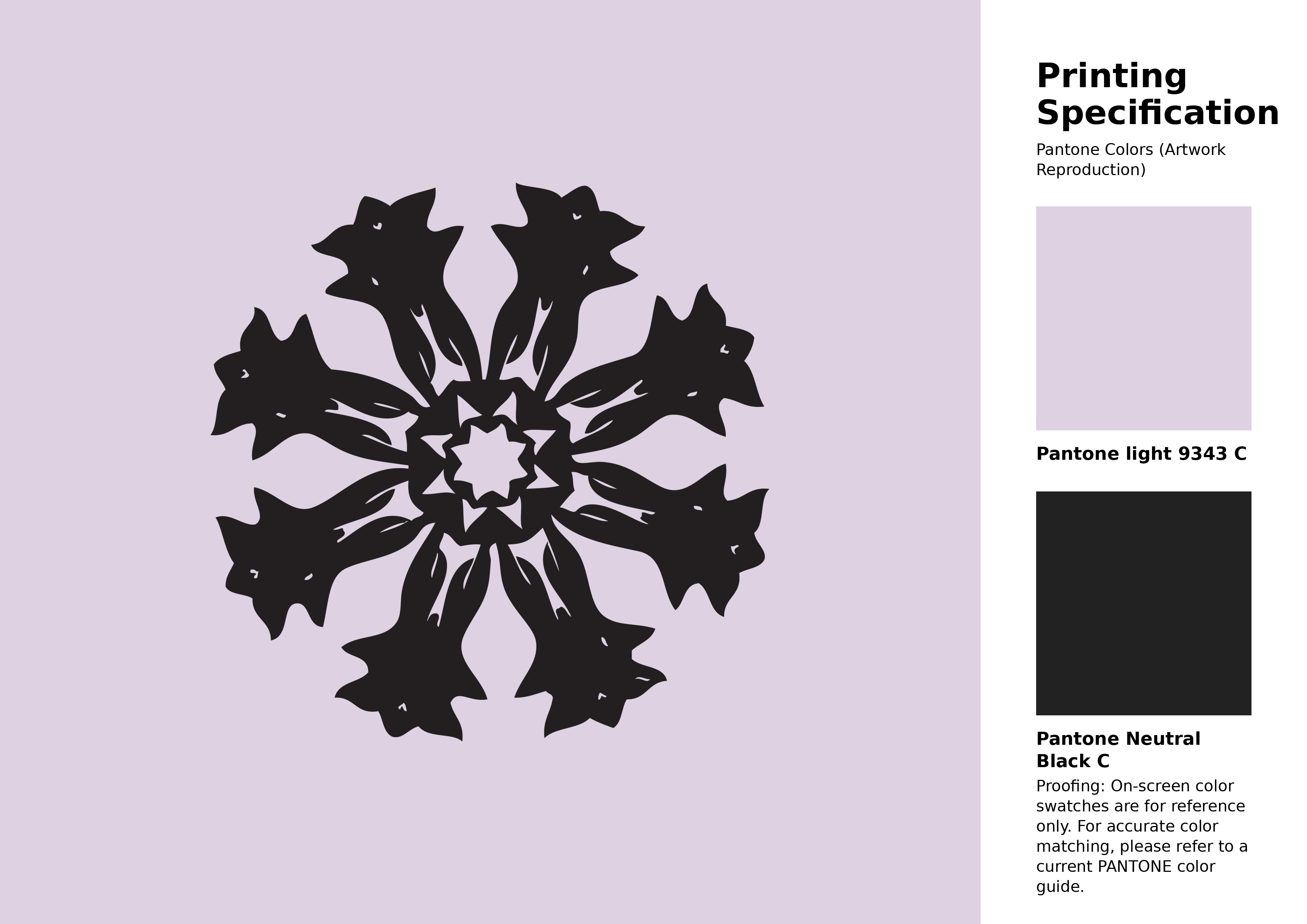 High-quality artwork and graphic illustration using Pantone 9343 C Color | Hex color Code #ded1e1. A fantastic creative resource for designers and artists. #artwork #illustration #graphicart #ded1e1
