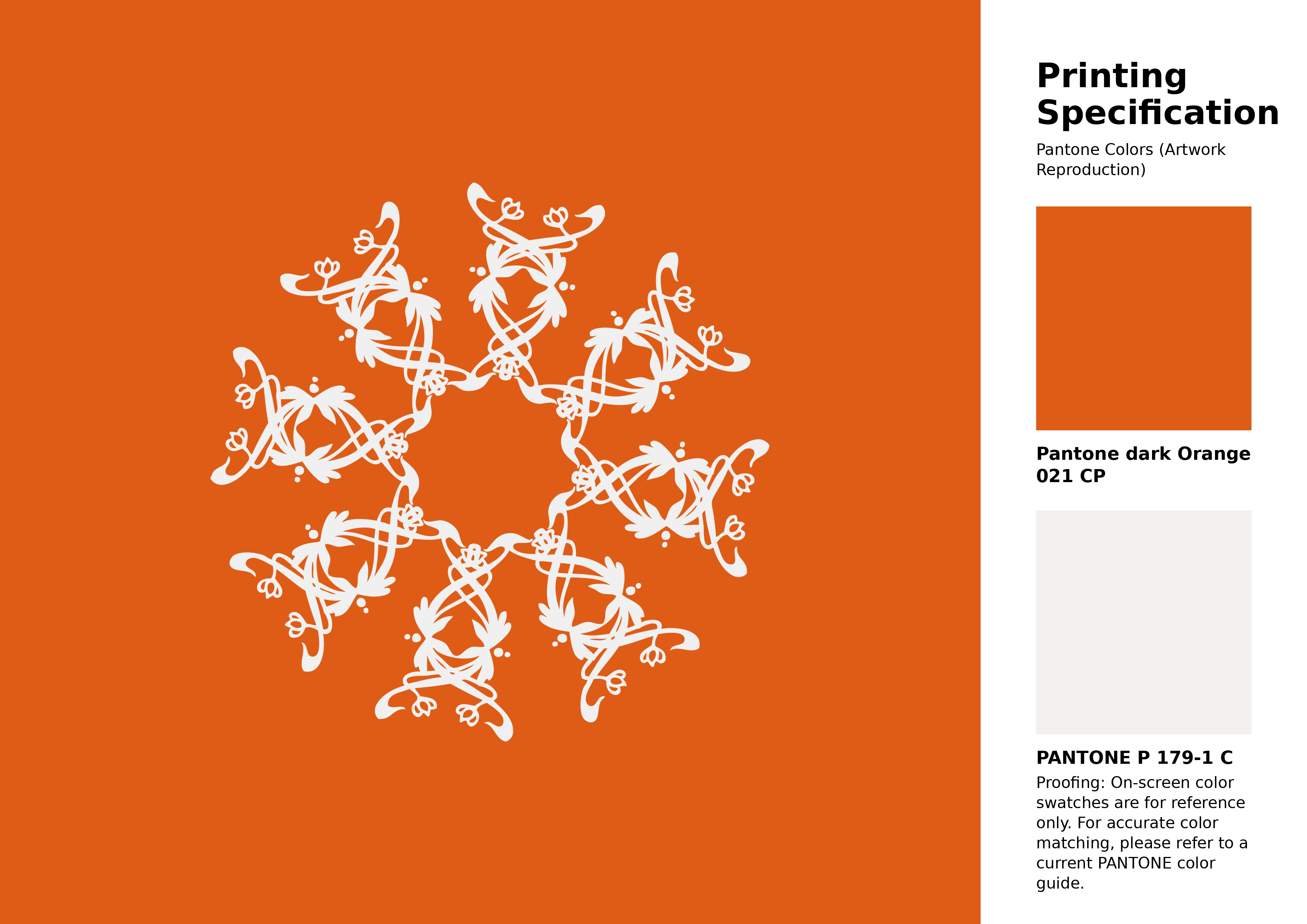 High-quality artwork and graphic illustration using Pantone Orange 021 CP Color | Hex color Code #df5c16. A fantastic creative resource for designers and artists. #artwork #illustration #graphicart #df5c16
