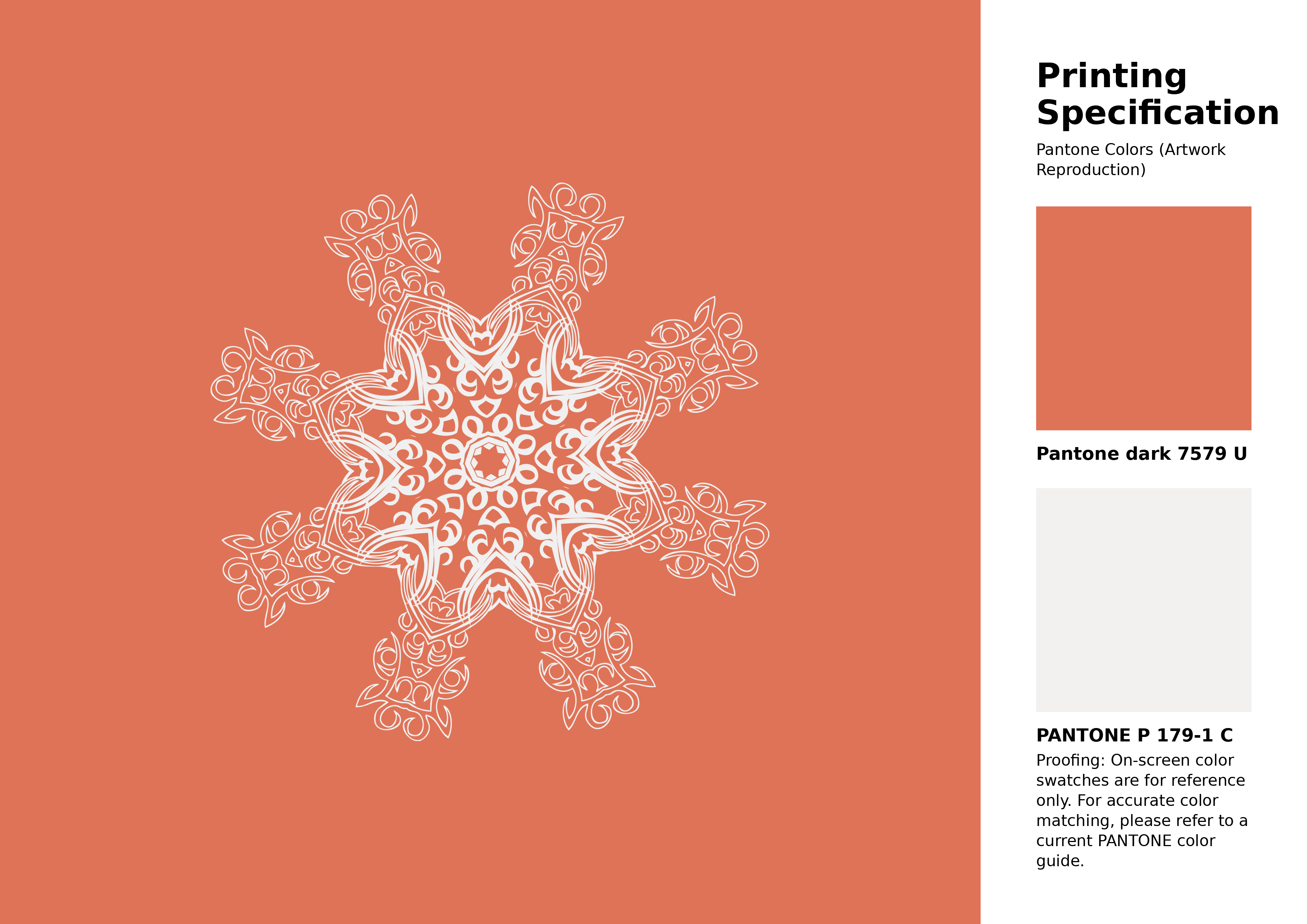 High-quality artwork and graphic illustration using Pantone 7579 U Color | Hex color Code #df7357. A fantastic creative resource for designers and artists. #artwork #illustration #graphicart #df7357