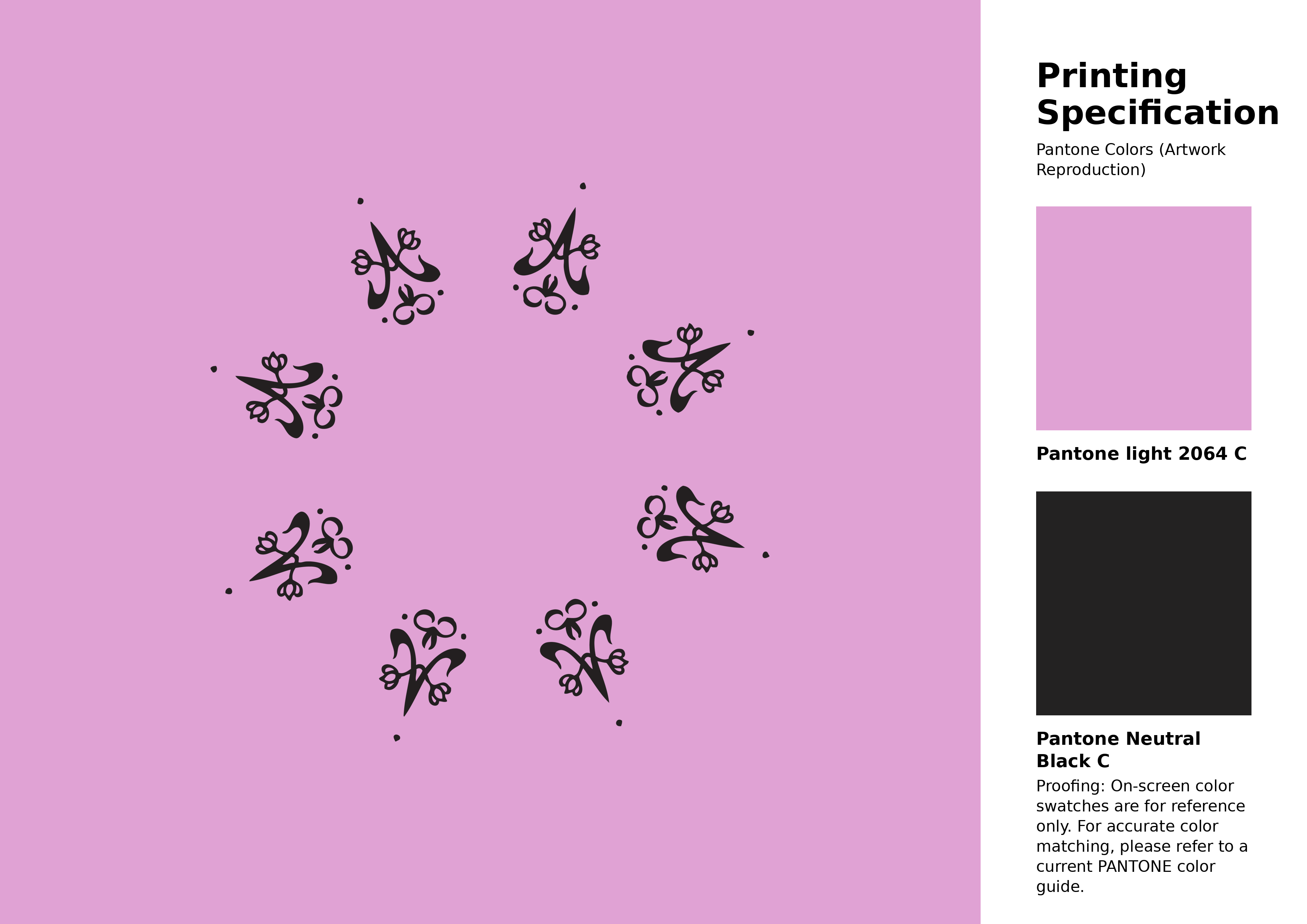 High-quality artwork and graphic illustration using Pantone 2064 C Color | Hex color Code #e0a2d4. A fantastic creative resource for designers and artists. #artwork #illustration #graphicart #e0a2d4