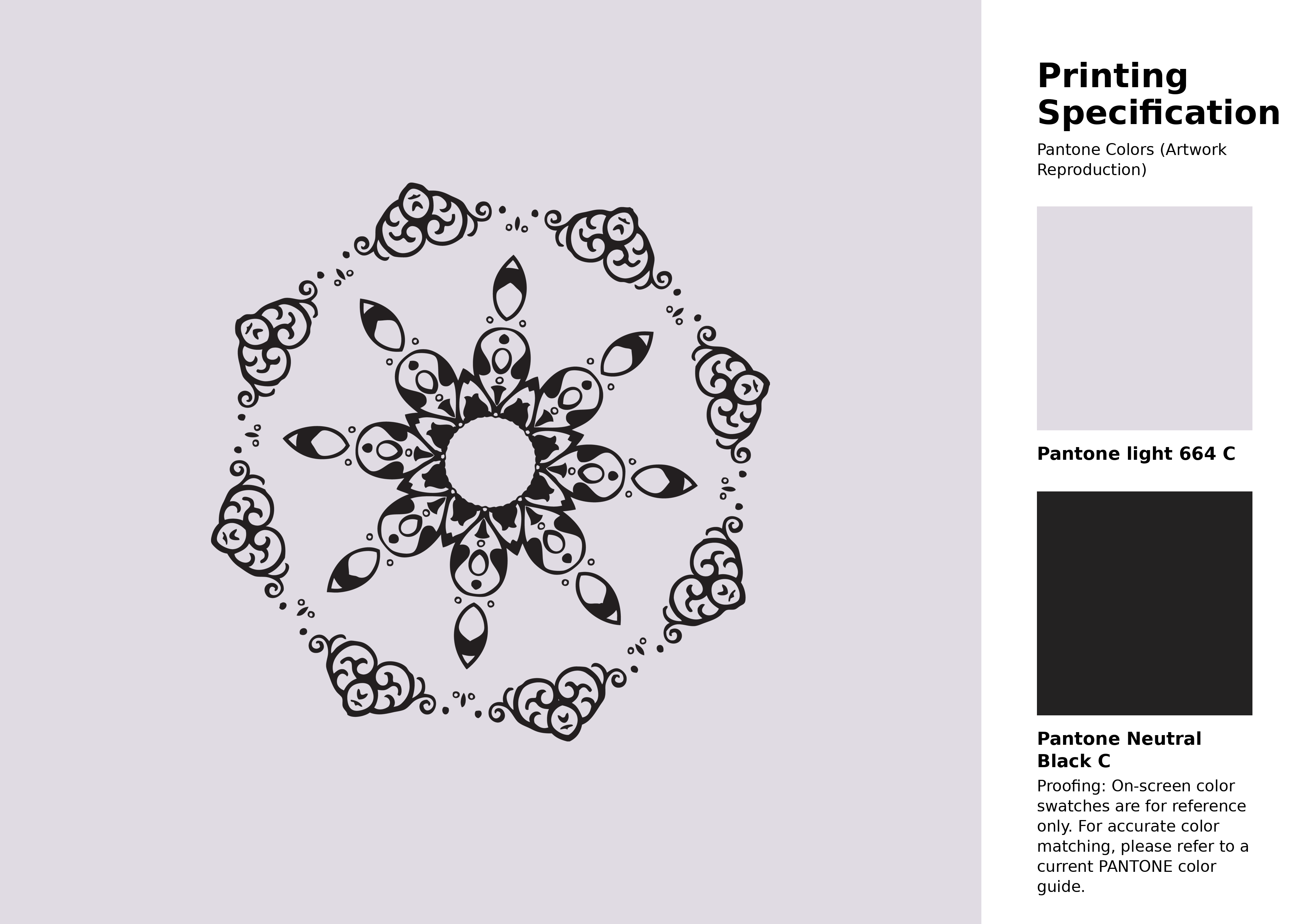 High-quality artwork and graphic illustration using Pantone 664 C Color | Hex color Code #e0dbe3. A fantastic creative resource for designers and artists. #artwork #illustration #graphicart #e0dbe3