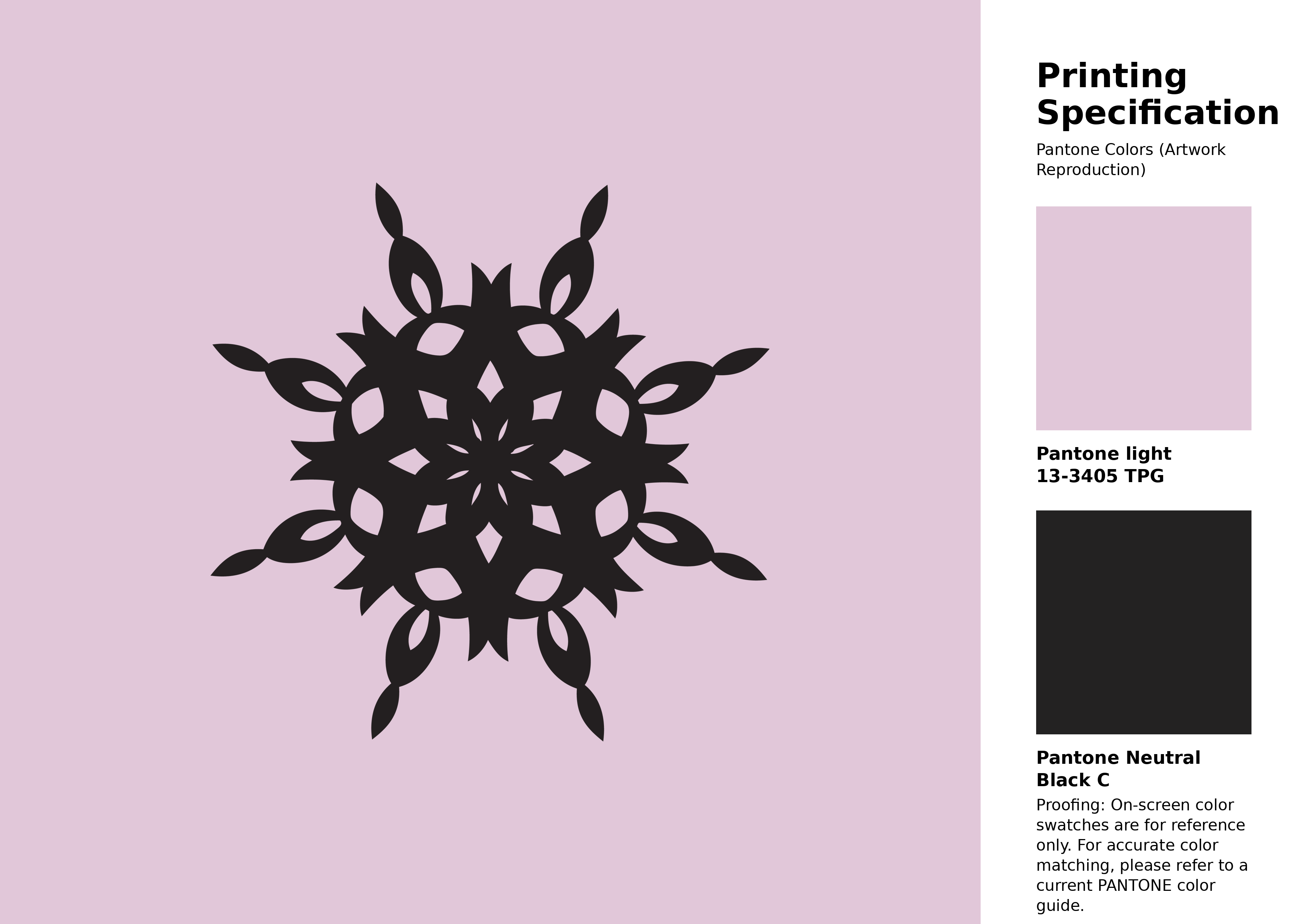 High-quality artwork and graphic illustration using Pantone 13-3405 Tpg Lilac Snow Color | Hex color Code #e1c7d9. A fantastic creative resource for designers and artists. #artwork #illustration #graphicart #e1c7d9