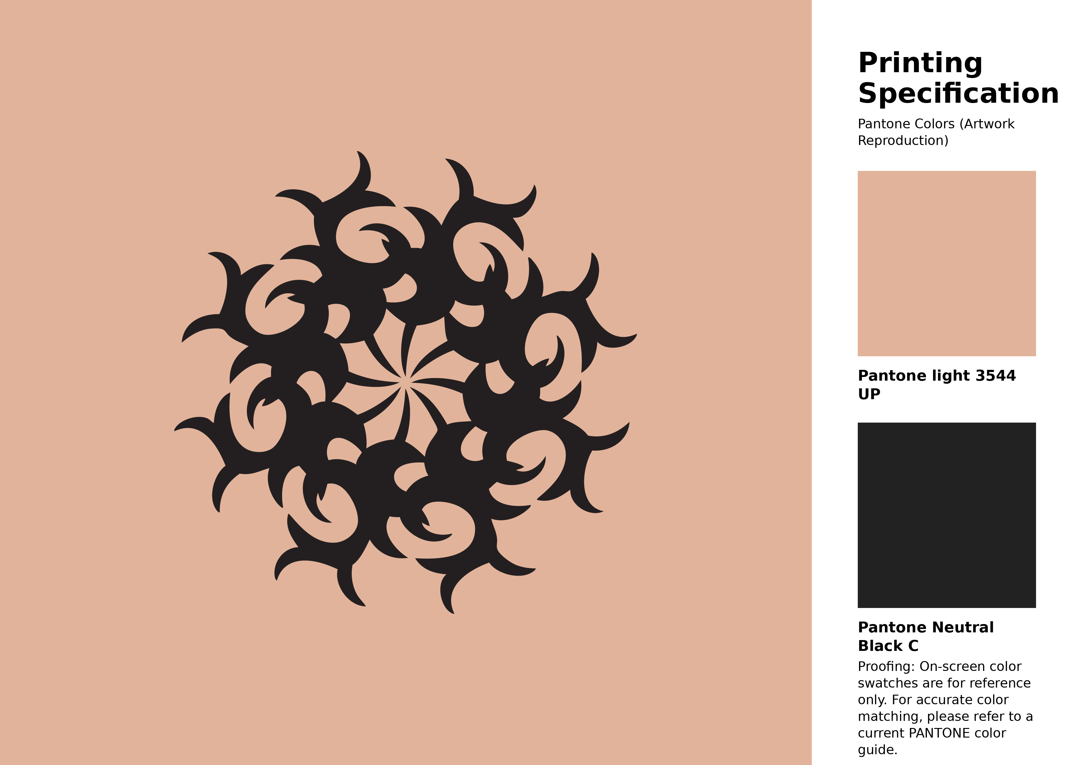 High-quality artwork and graphic illustration using Pantone 3544 UP Color | Hex color Code #e2b39b. A fantastic creative resource for designers and artists. #artwork #illustration #graphicart #e2b39b