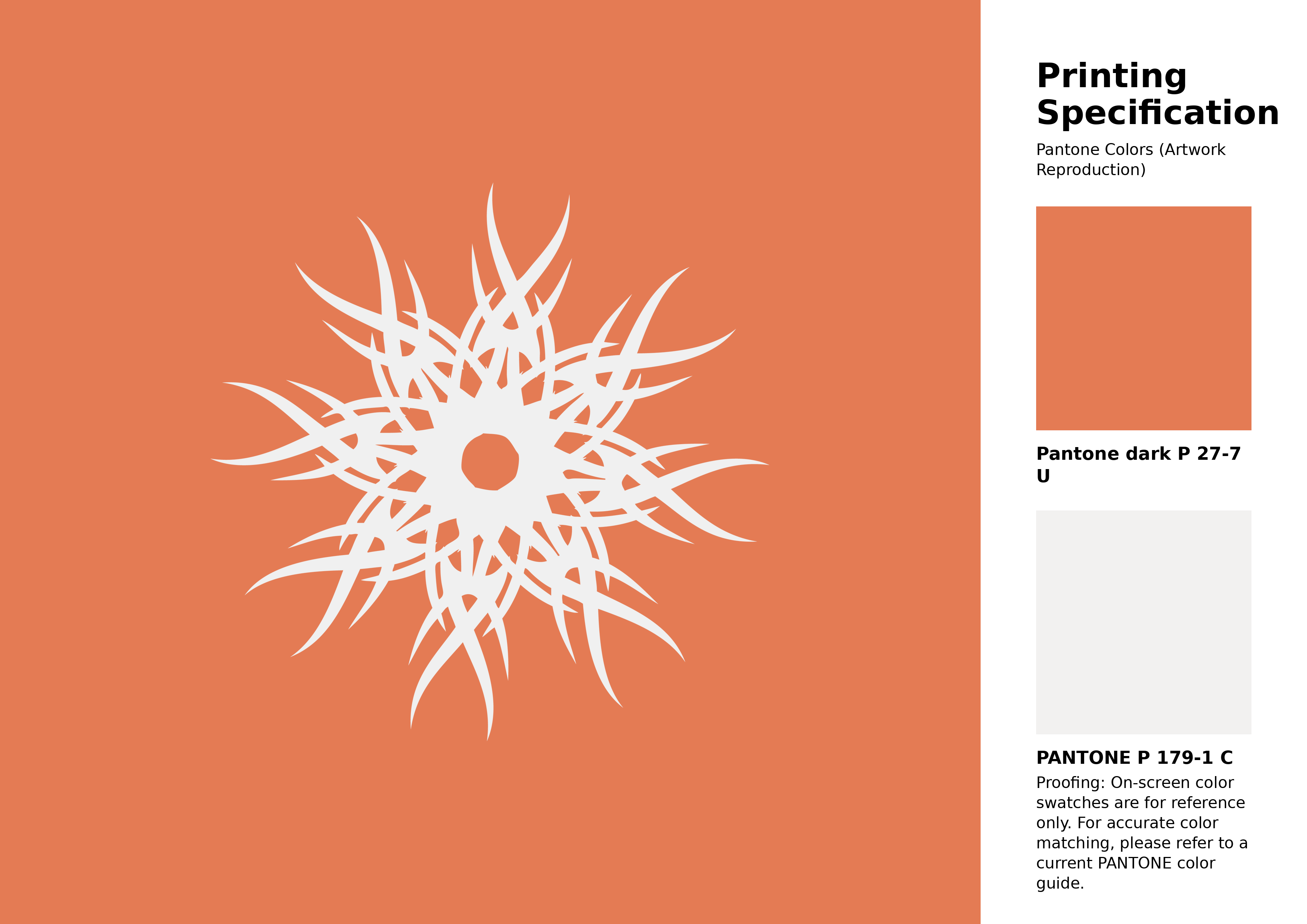 High-quality artwork and graphic illustration using Pantone P 27-7 U Color | Hex color Code #e47b54. A fantastic creative resource for designers and artists. #artwork #illustration #graphicart #e47b54