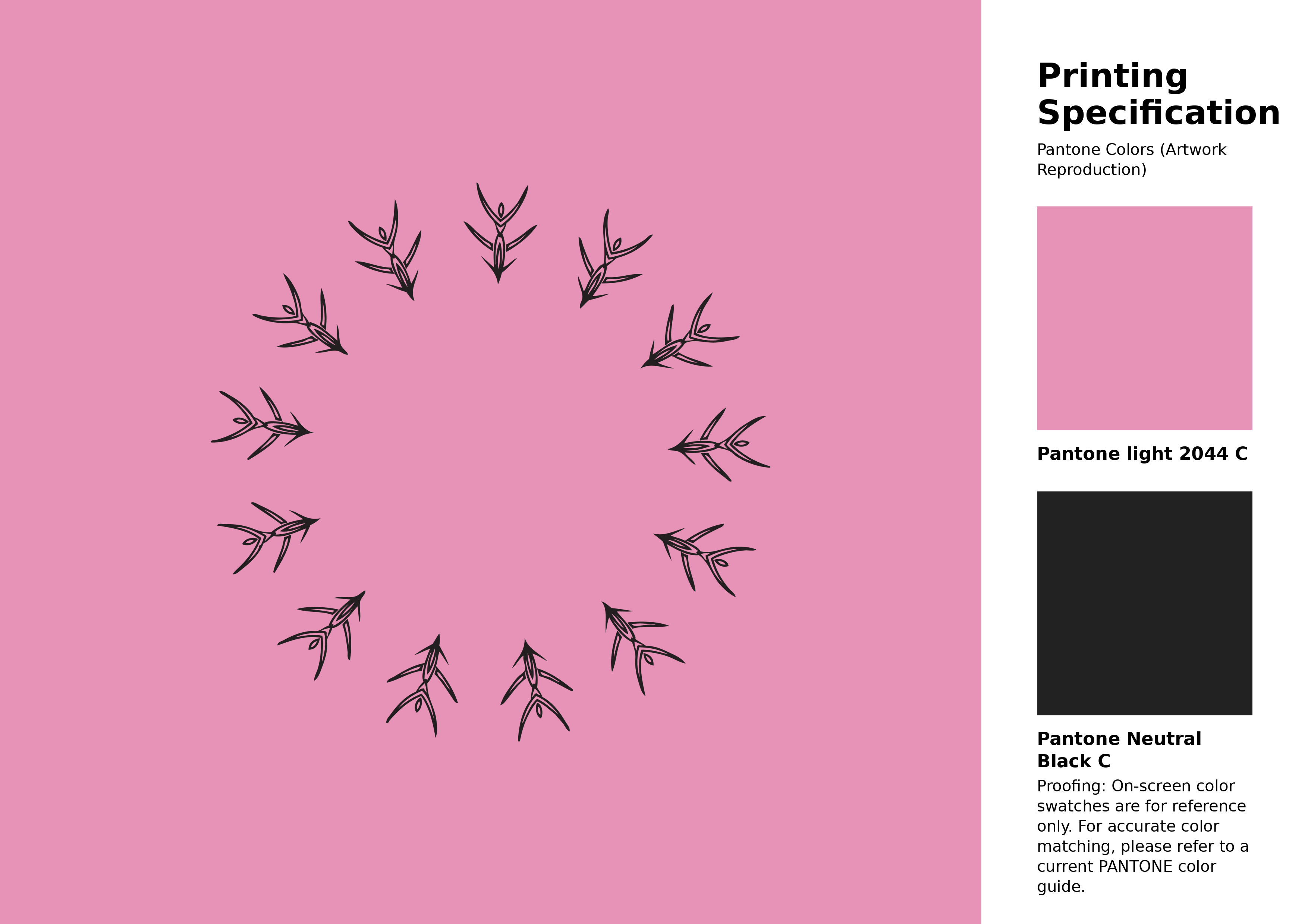 Hex Color #e793b7 | Printing Match PANTONE 2044 C | Color conversion ...