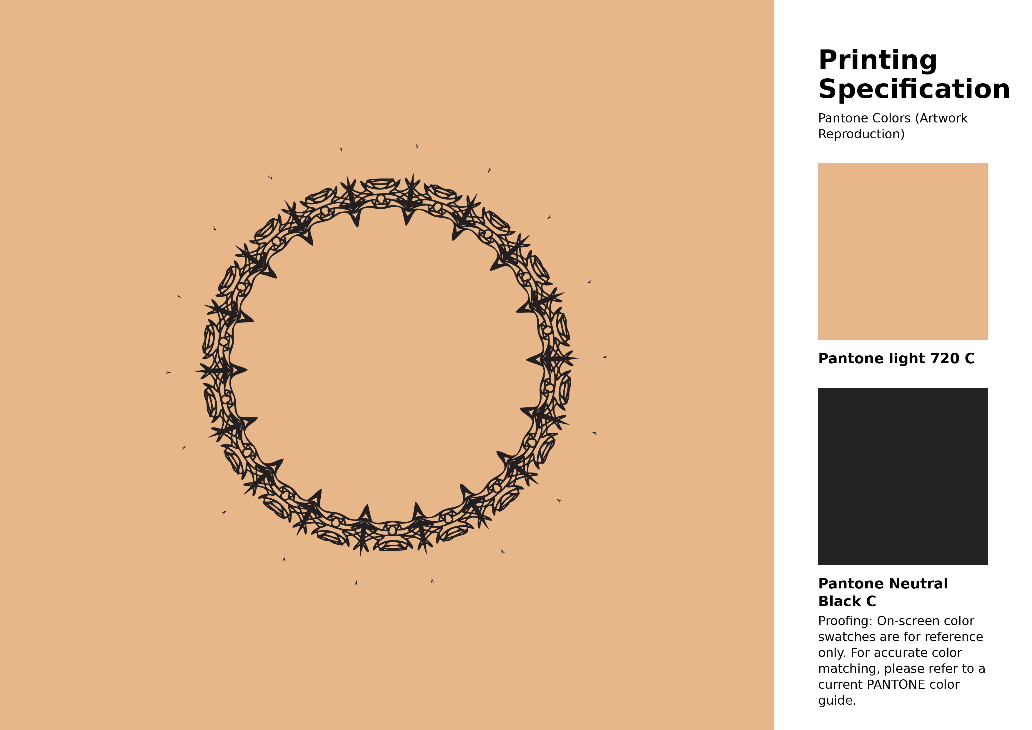 Hex Color #e7b78a | Pantone PANTONE 720 C | Hsl | Rgb