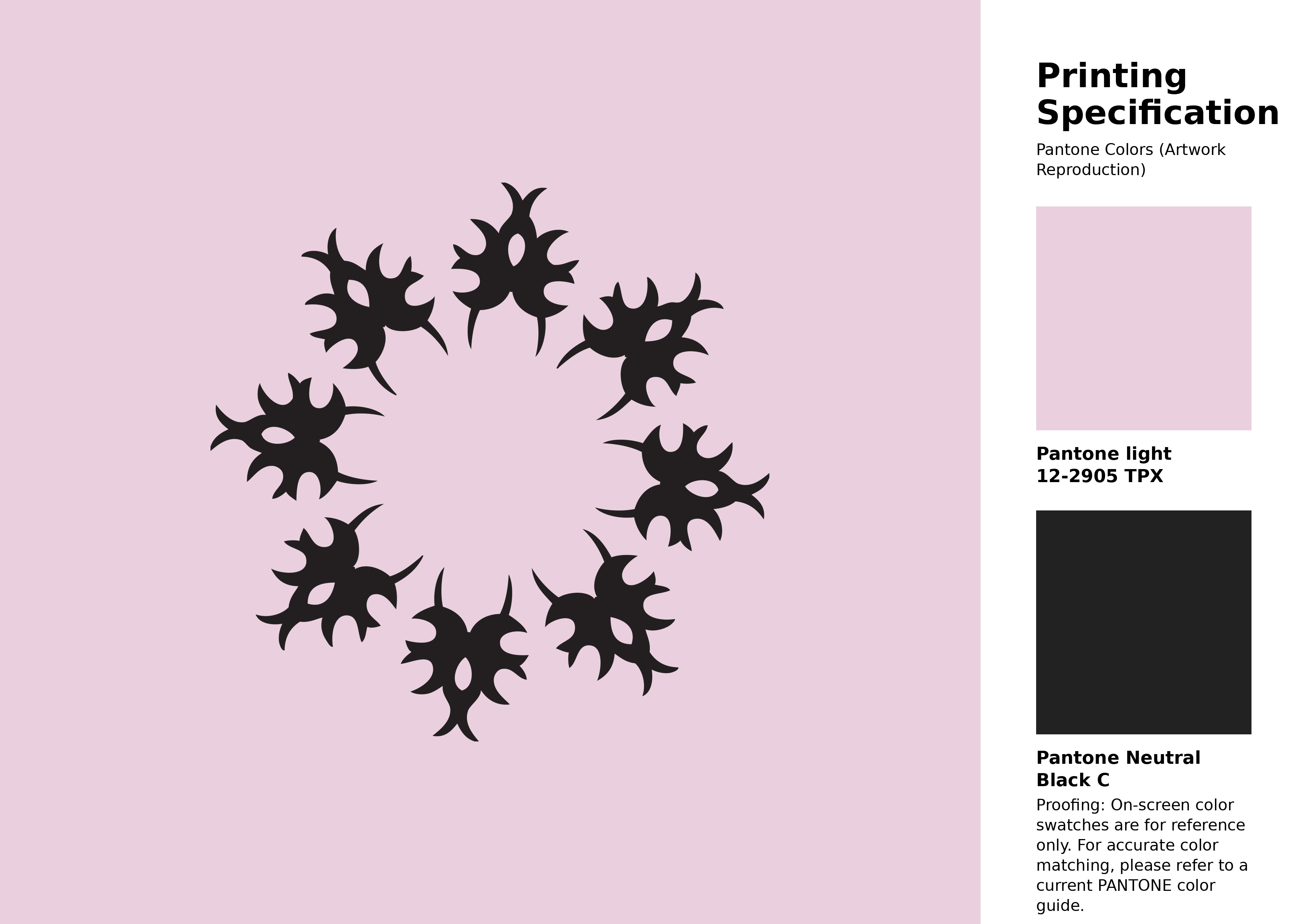High-quality artwork and graphic illustration using Pantone 12-2905 Tpx Cradle Pink Color | Hex color Code #ead0de. A fantastic creative resource for designers and artists. #artwork #illustration #graphicart #ead0de